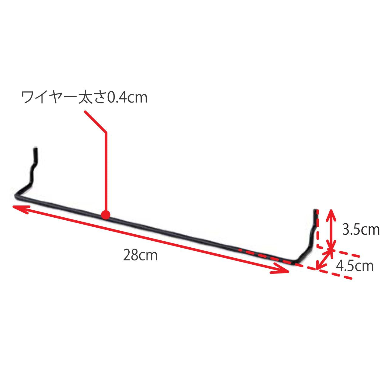 63489 ハンガーフックM アンティークゴールド
