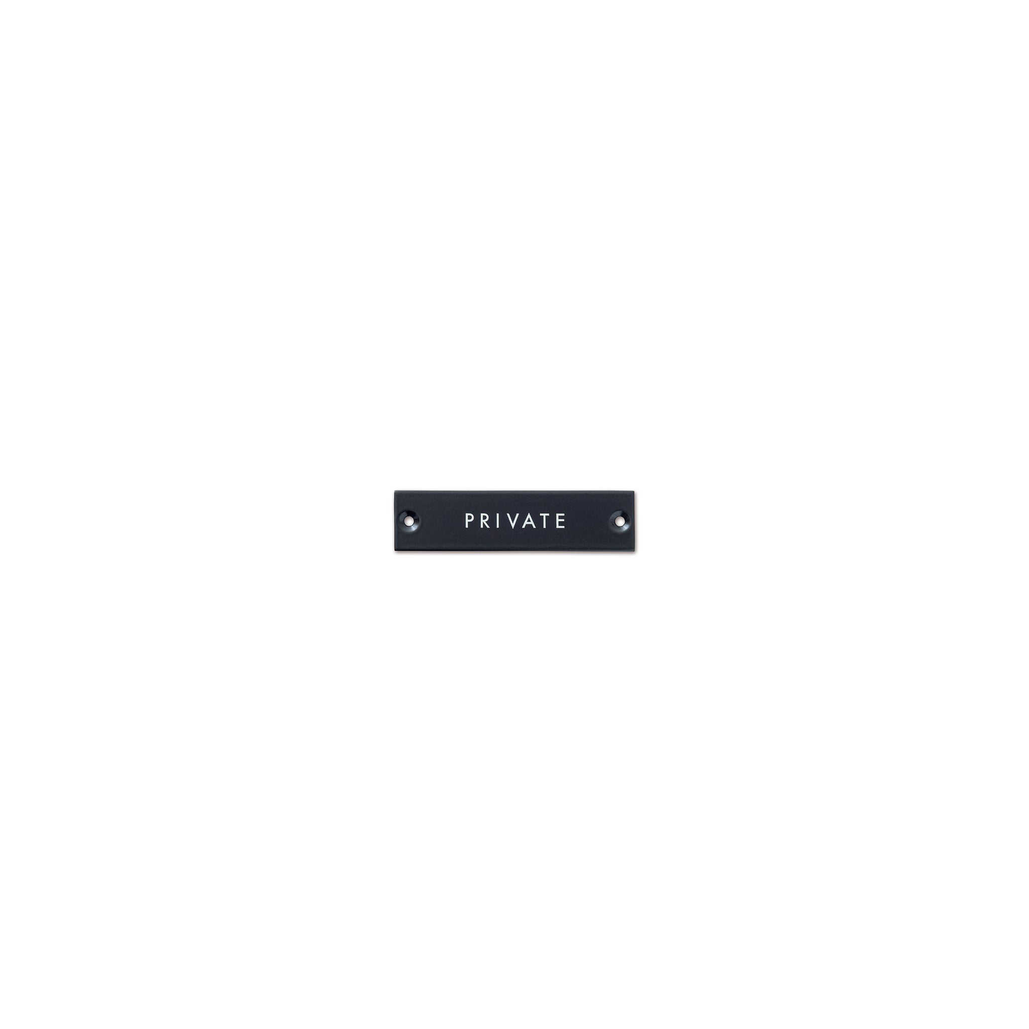 64018 サインプレート PRIVATE ブラック – POSH LIVING CO.,LTD