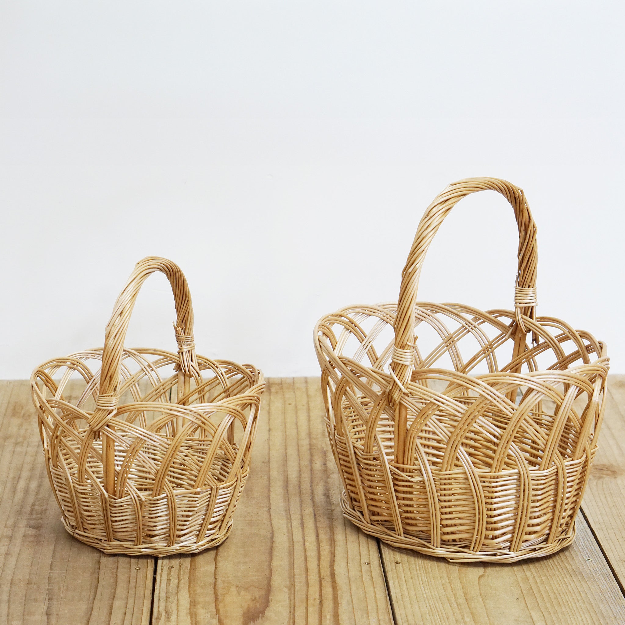 10893 ウィッカーバスケット セット2 – POSH LIVING CO.,LTD