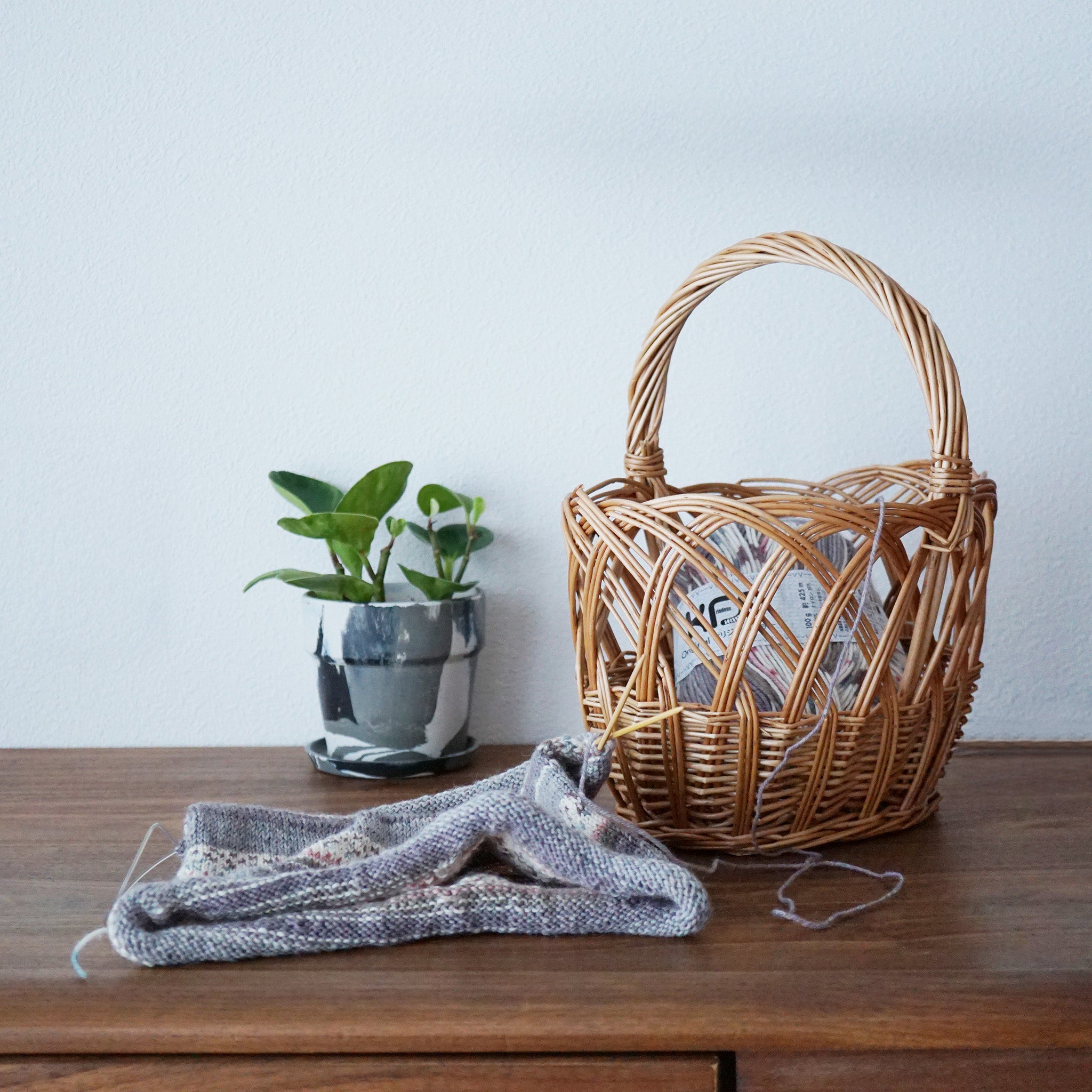 10893 ウィッカーバスケット セット2 – POSH LIVING CO.,LTD