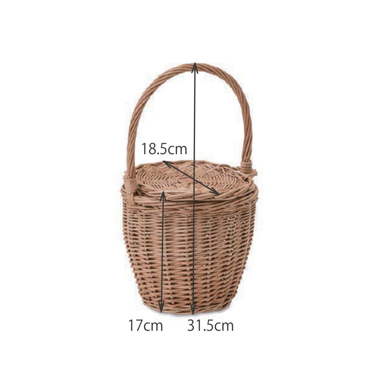 11598 ウィッカーバスケット – POSH LIVING CO.,LTD