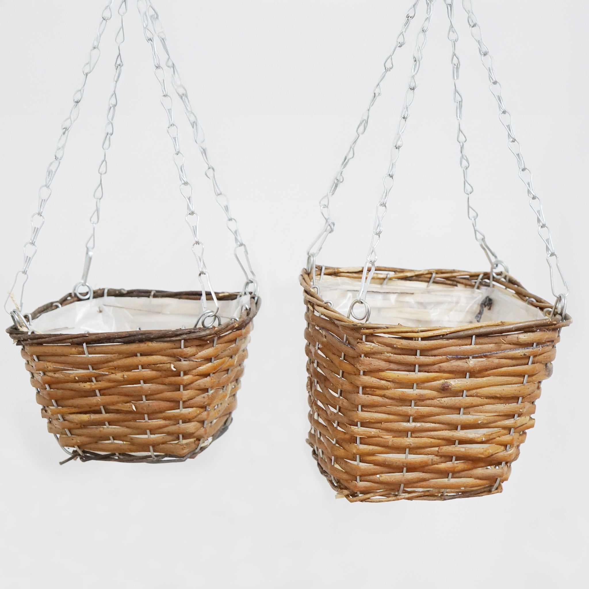 天然素材円型バスケット 11614 ハンギングバスケット スクエアS – POSH LIVING CO.,LTD