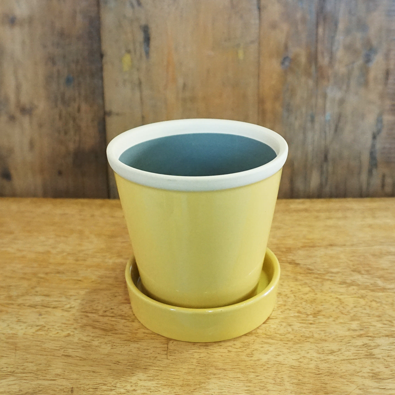 【別倉庫発送】30735 グロッシーポット ミモザ