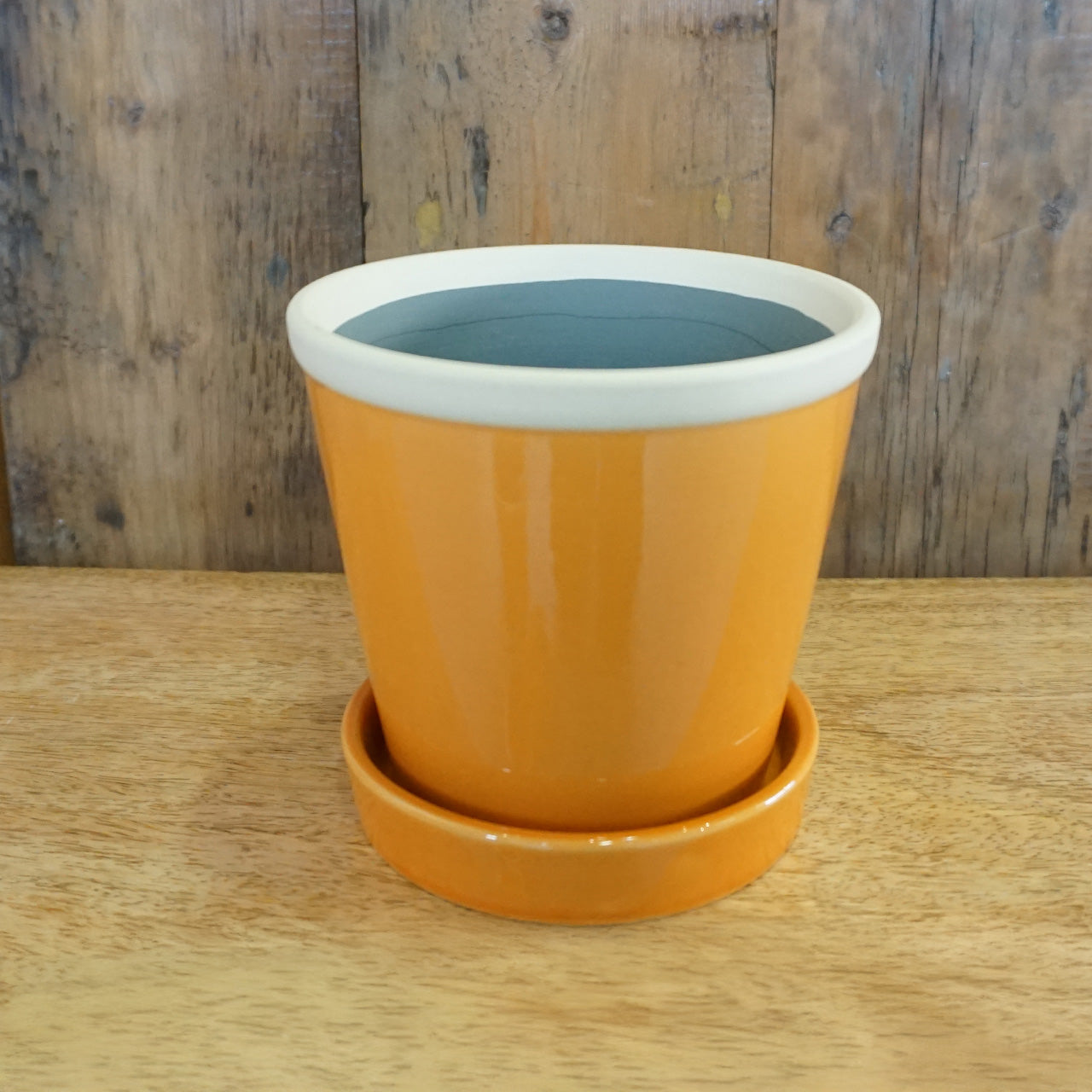 【別倉庫発送】30760 グロッシーポット アプリコット