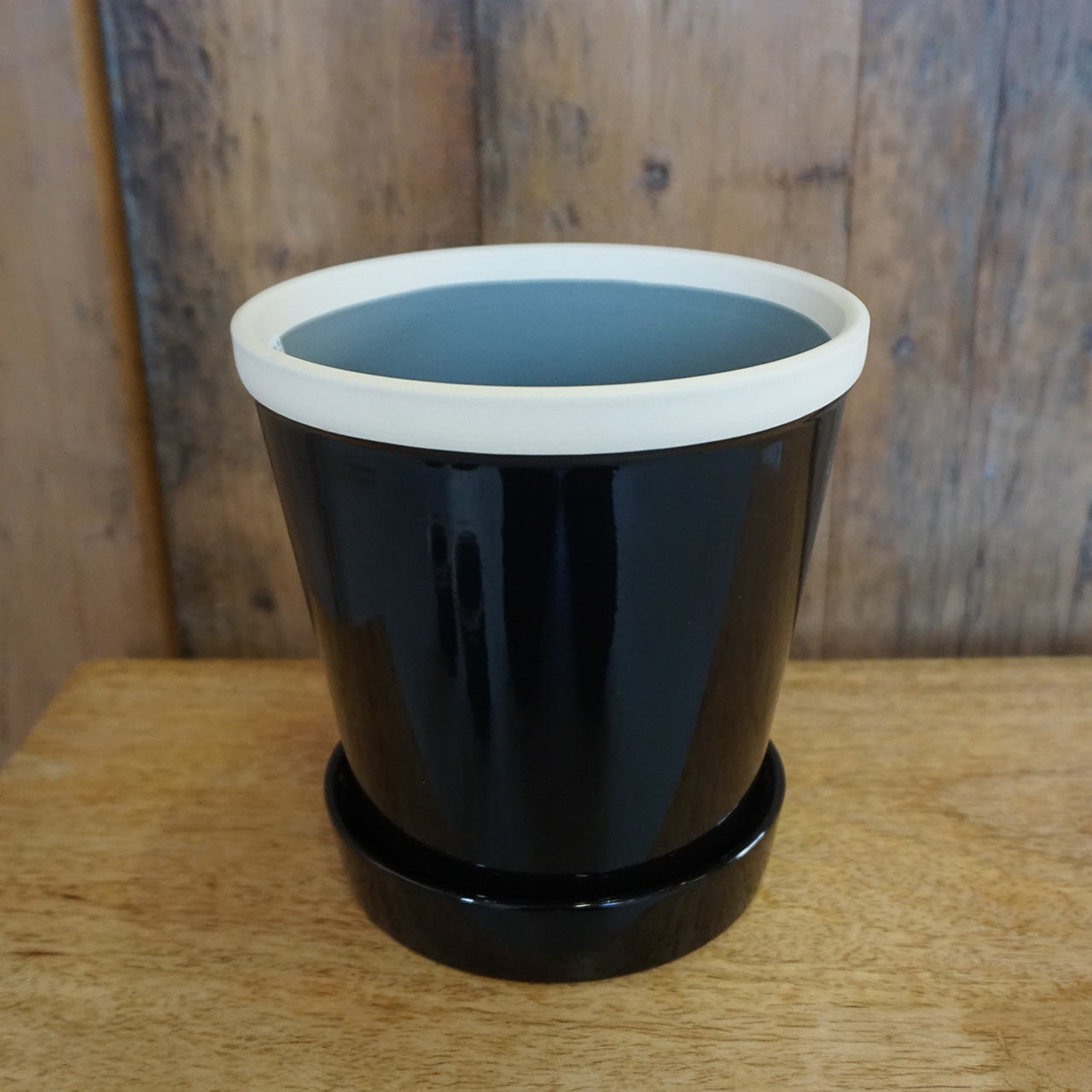 【別倉庫発送】30764 グロッシーポット チャコール