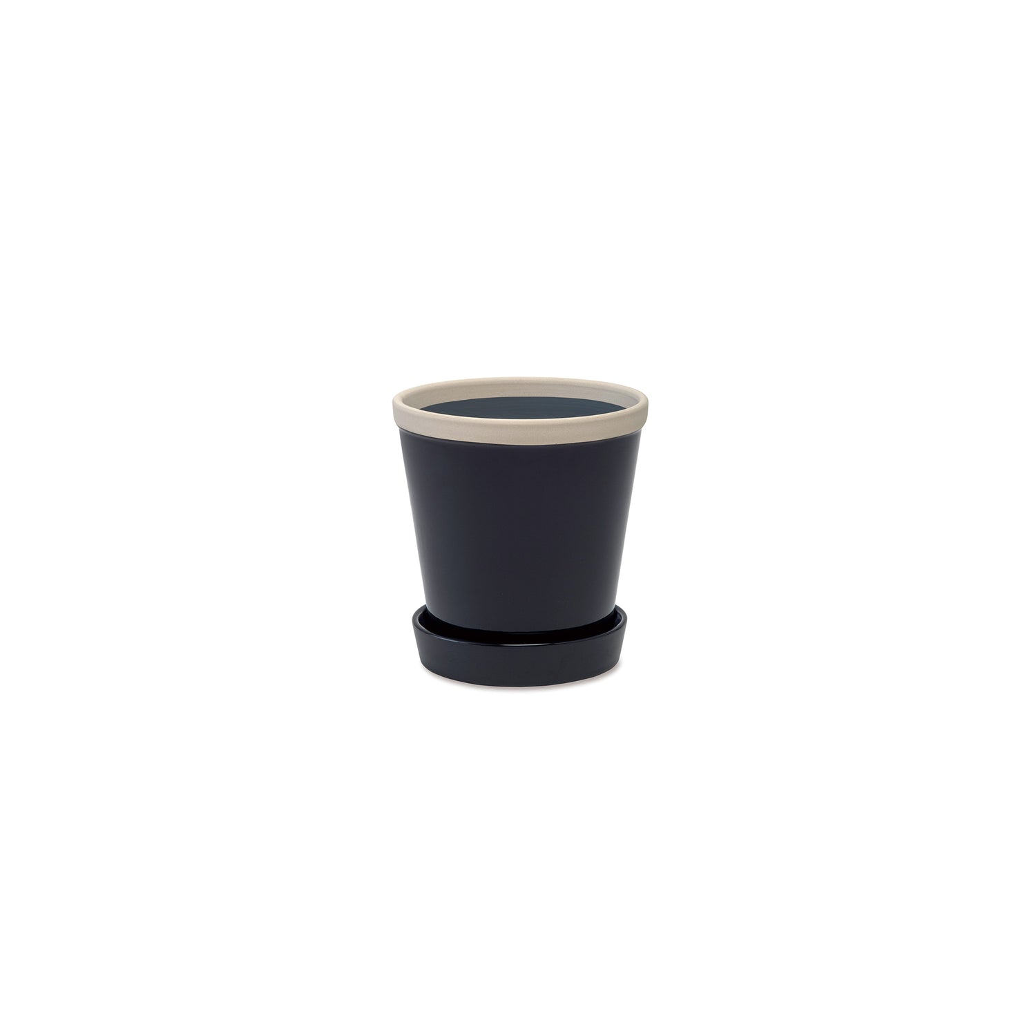 【別倉庫発送】30764 グロッシーポット チャコール