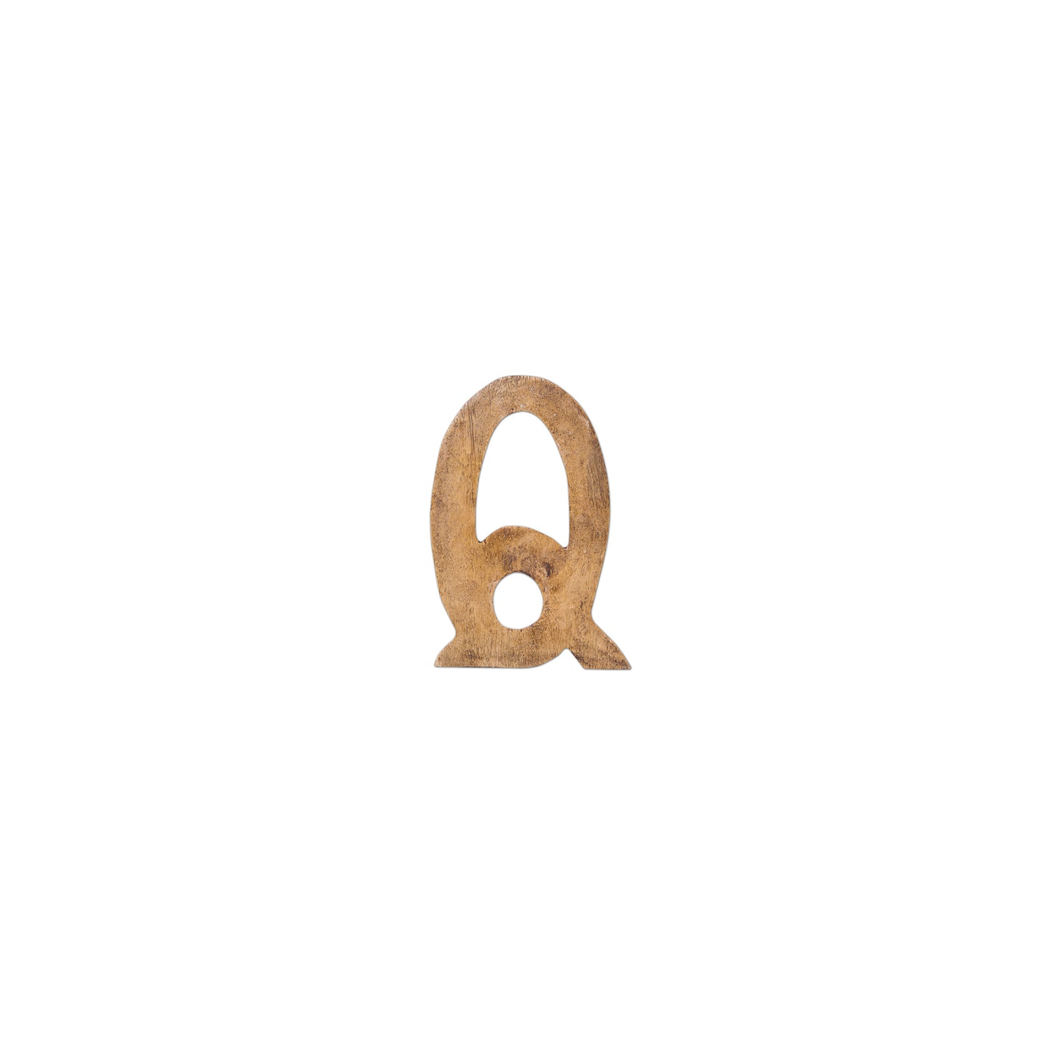 41067 ウッデンアルファベット　Q