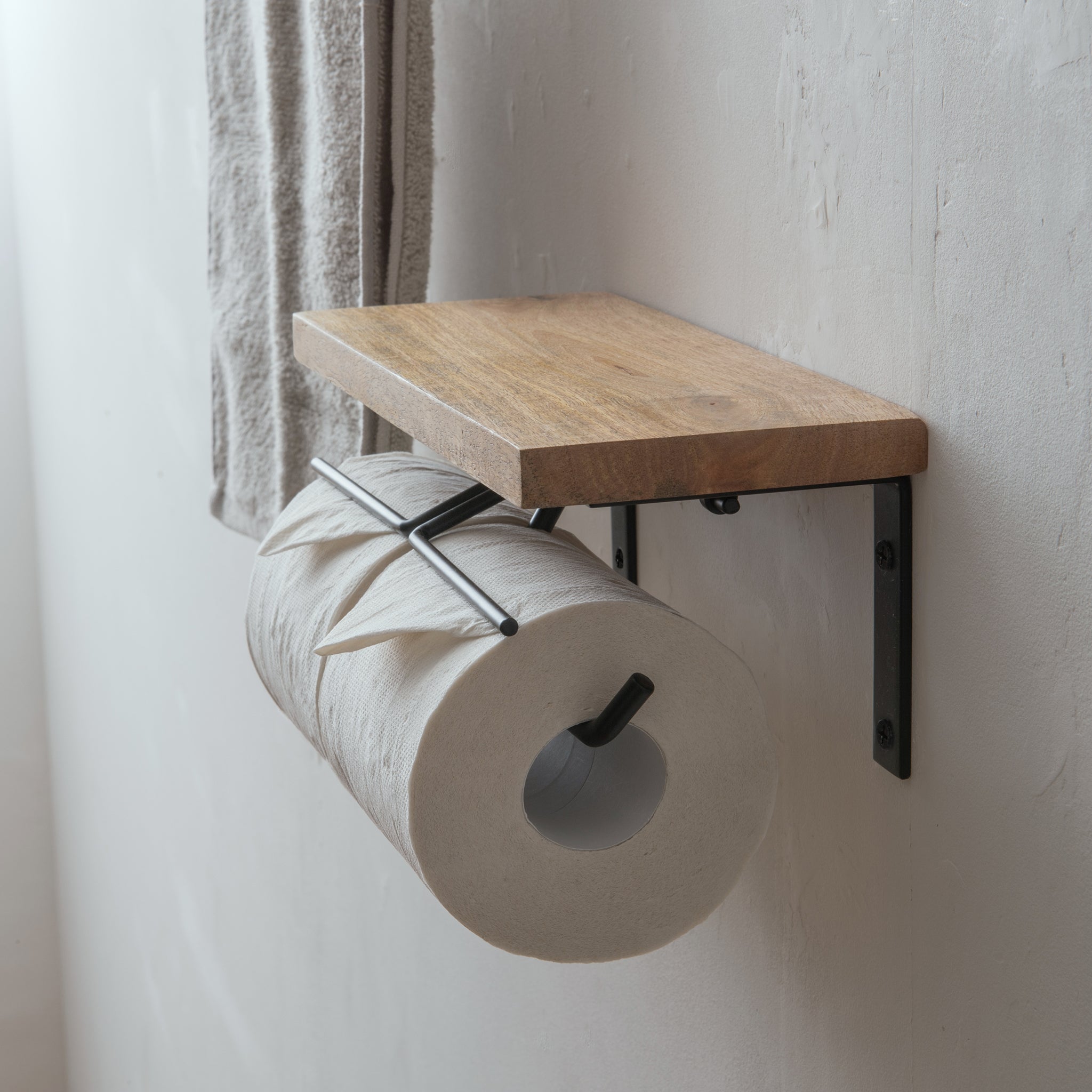 41391 トイレットペーパーホルダー ダブル ブラック – POSH LIVING CO.,LTD