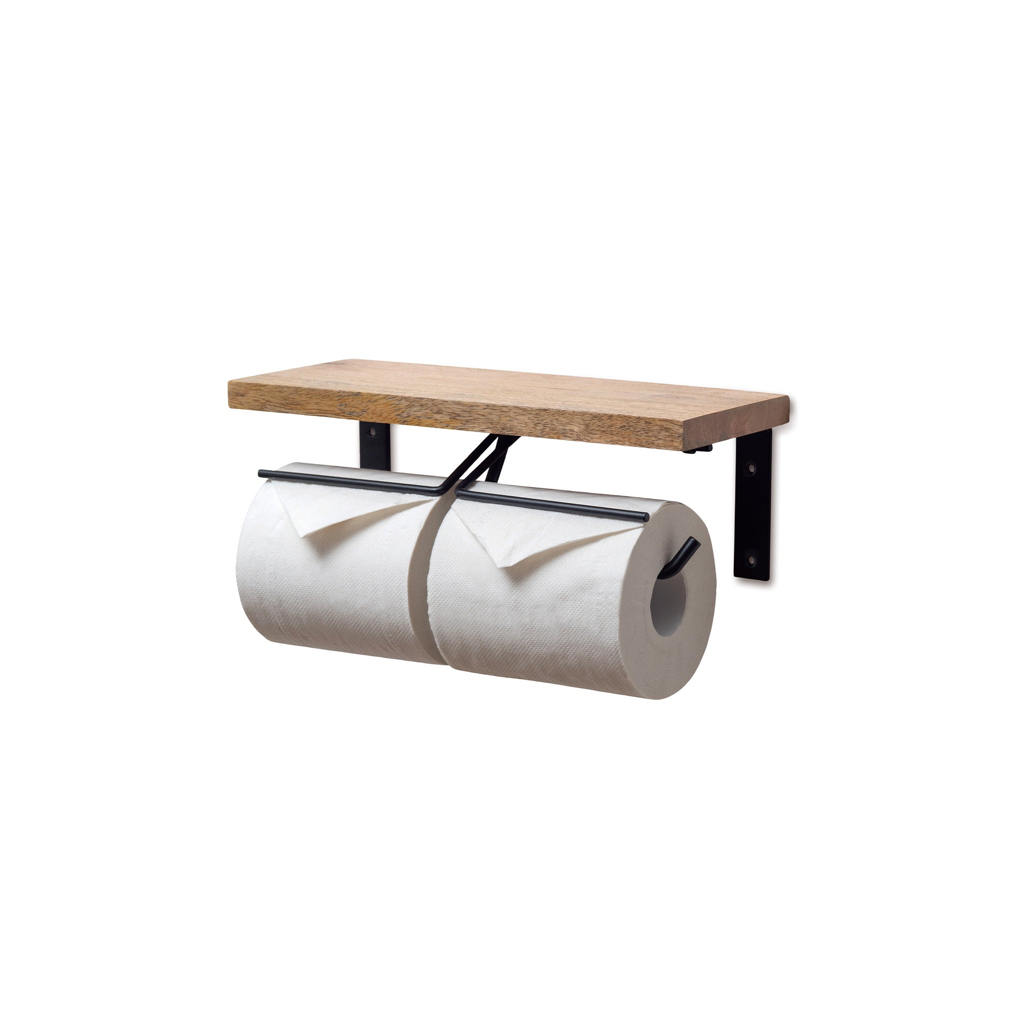 41391 トイレットペーパーホルダー ダブル ブラック – POSH LIVING CO.,LTD