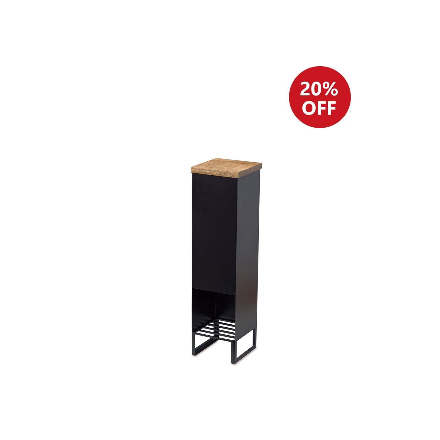 41413 ペーパーストッカー ブラック (POSH MADE 新生活フェア)