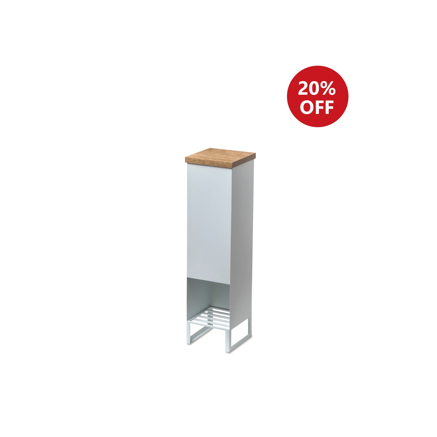 41414 ペーパーストッカー ホワイト (POSH MADE 新生活フェア)