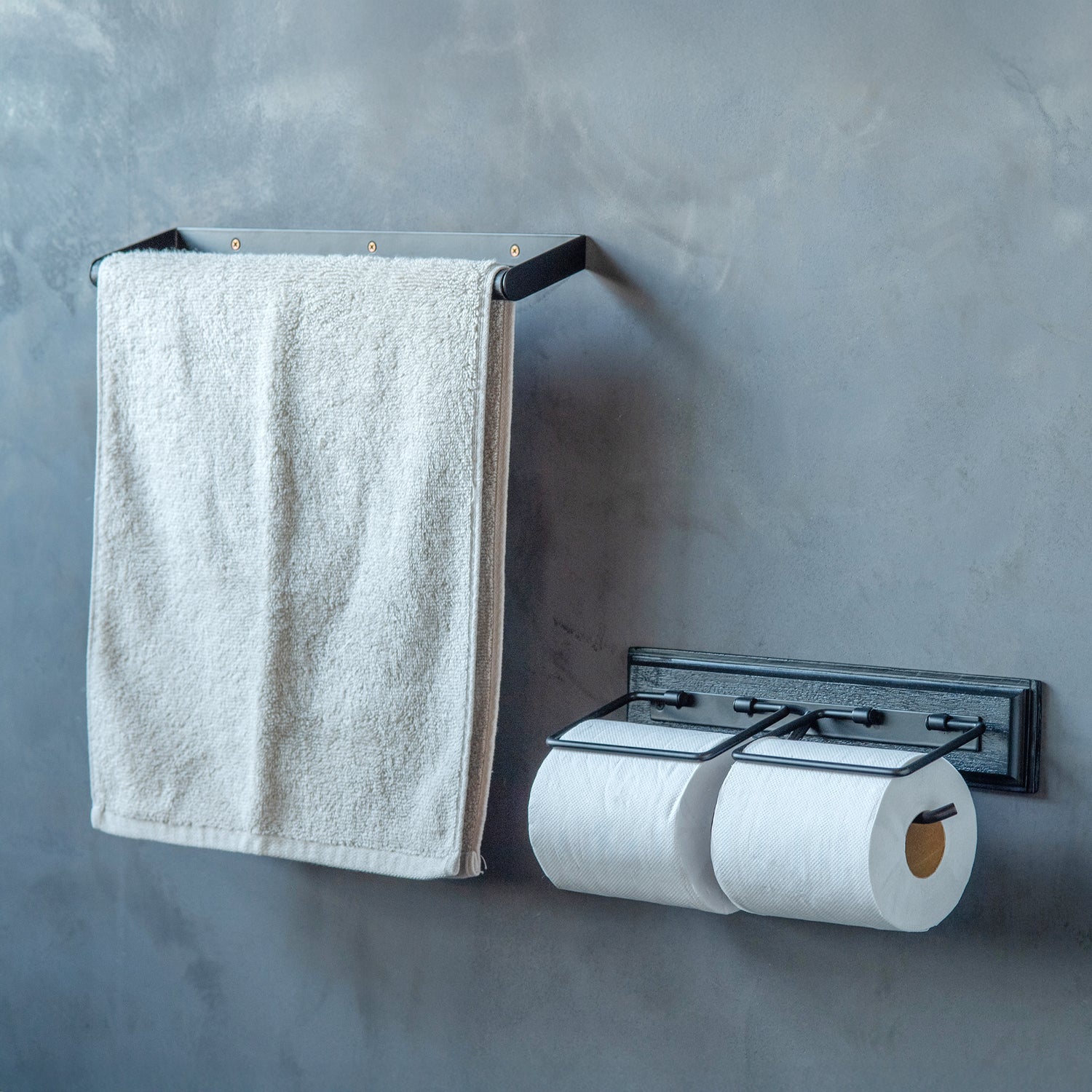 41417 タオルハンガー ブラック