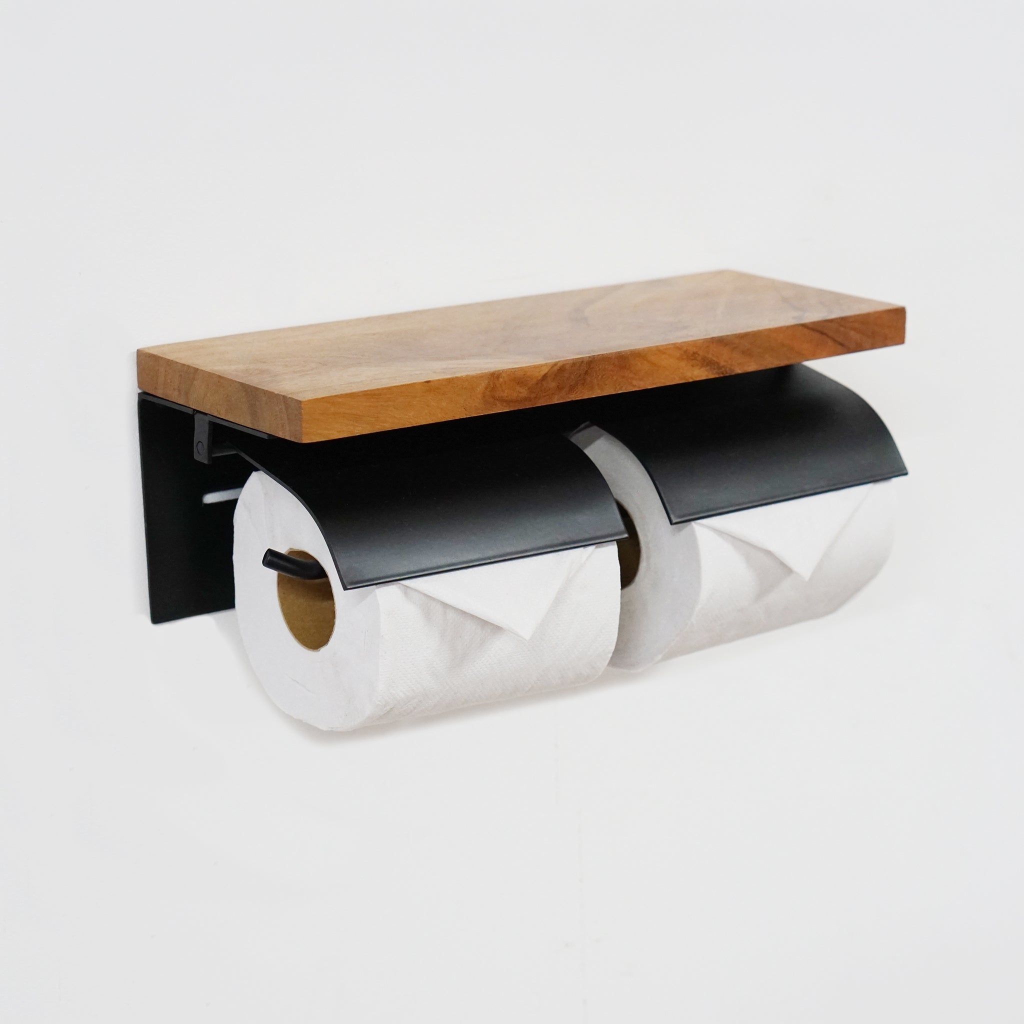 41422 トイレットペーパーホルダーダブル ブラック – POSH LIVING CO.,LTD