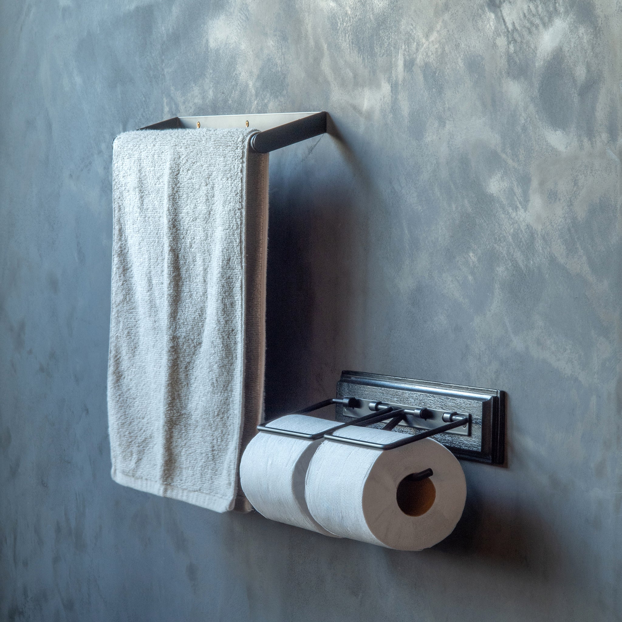 41427 トイレットペーパーホルダーダブル アンティークゴールド – POSH