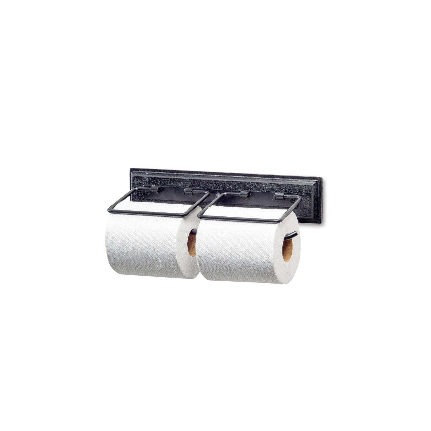 41426 トイレットペーパーホルダーダブル ブラック