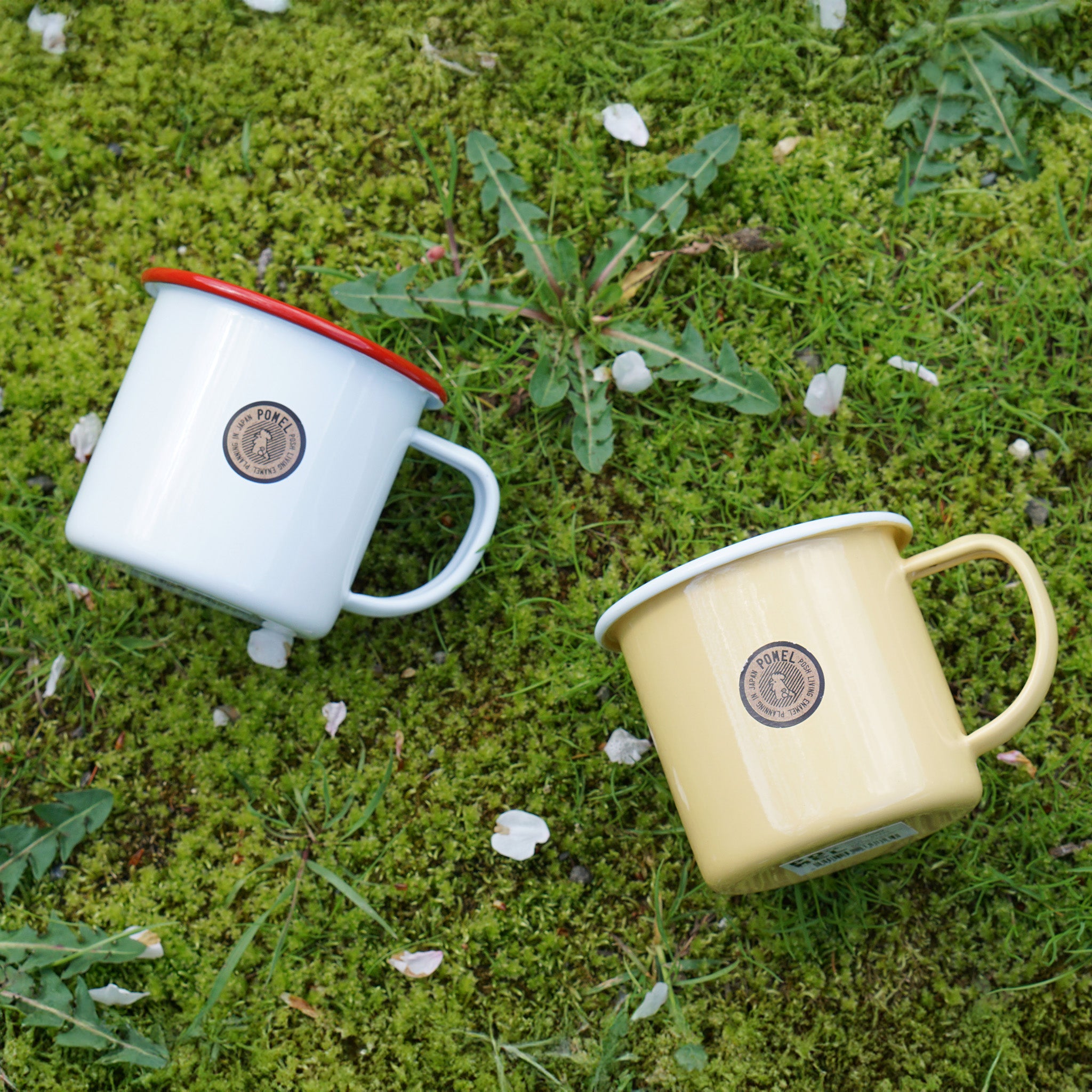直火対応ホーローマグ 400ml｜キャンプ｜500R レッド – POSH LIVING CO