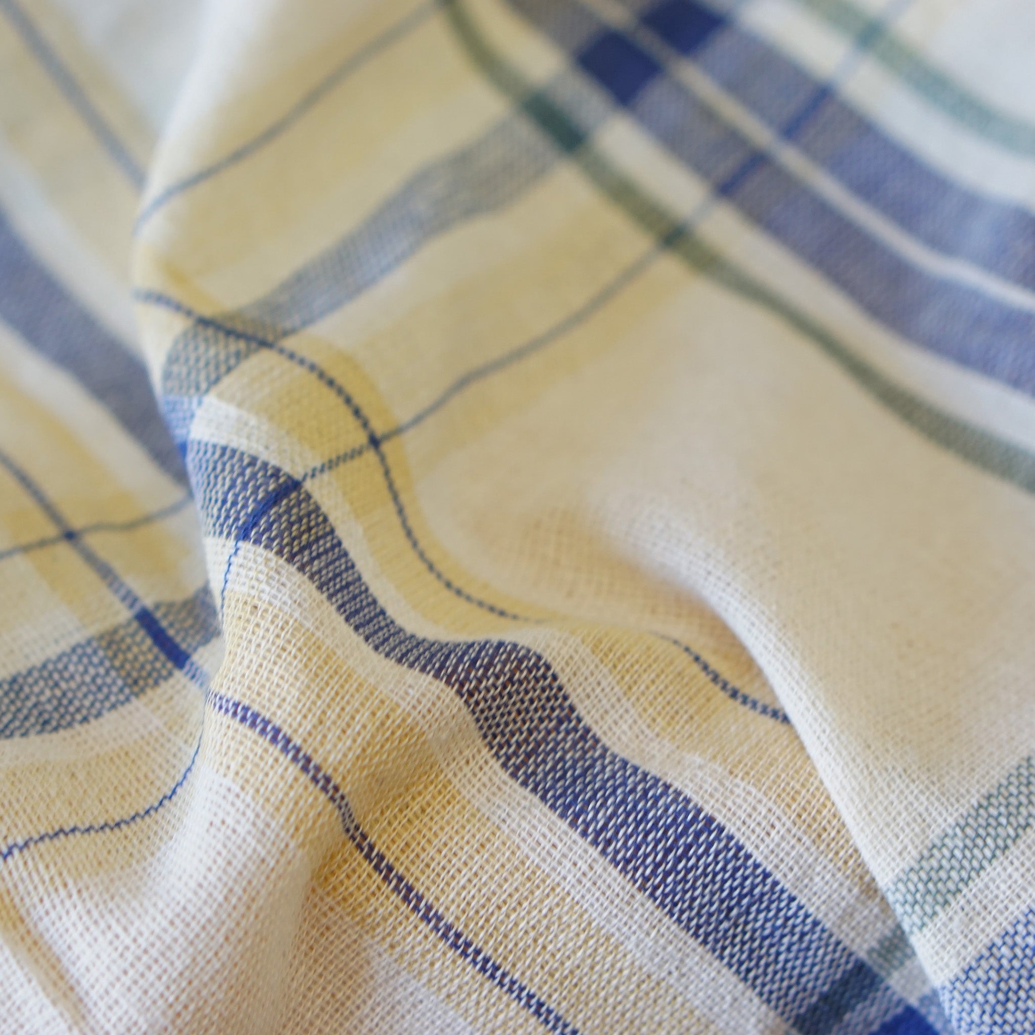 53350 チェックマルチカバー ブルー/ベージュ – POSH LIVING CO.,LTD