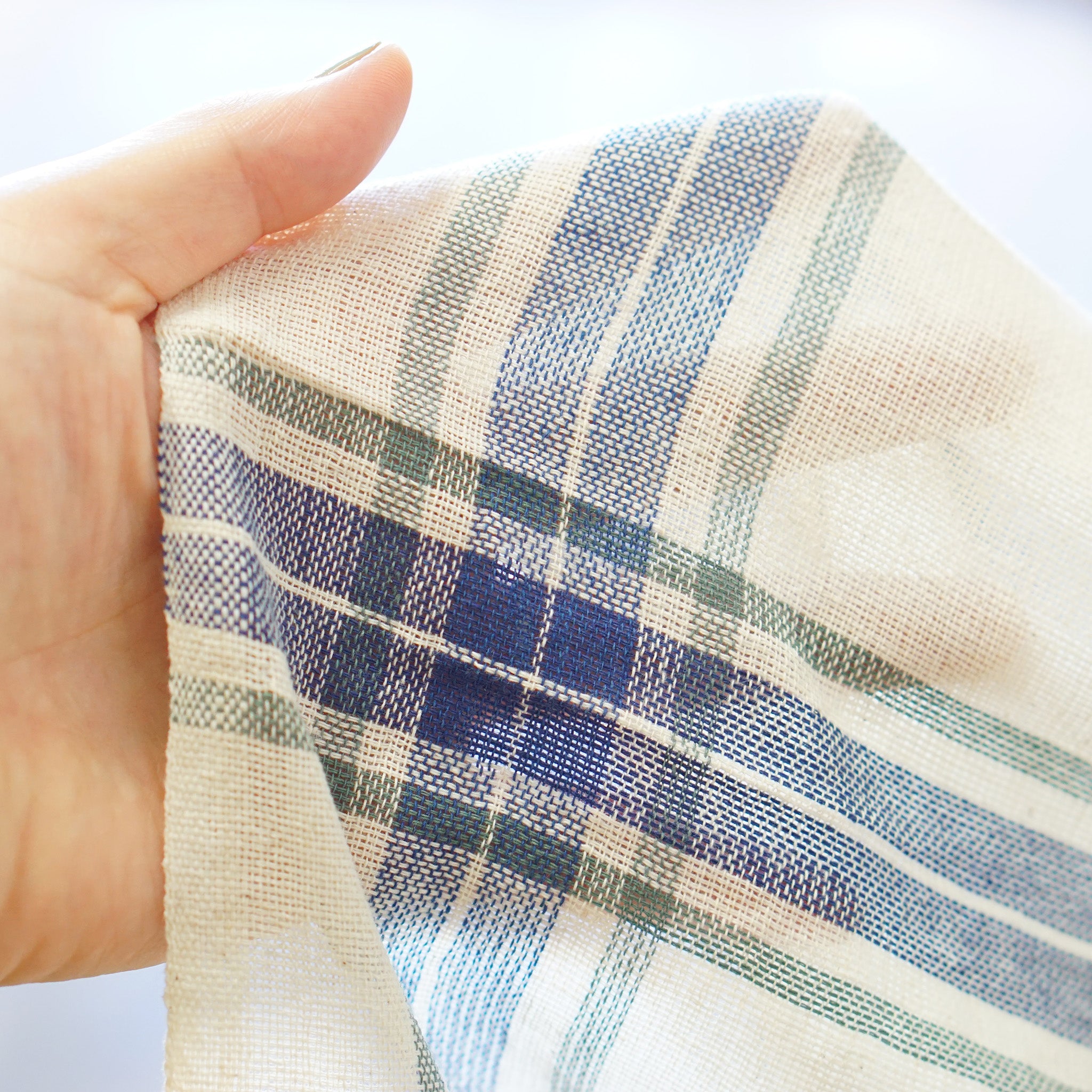 53350 チェックマルチカバー ブルー/ベージュ – POSH LIVING CO.,LTD