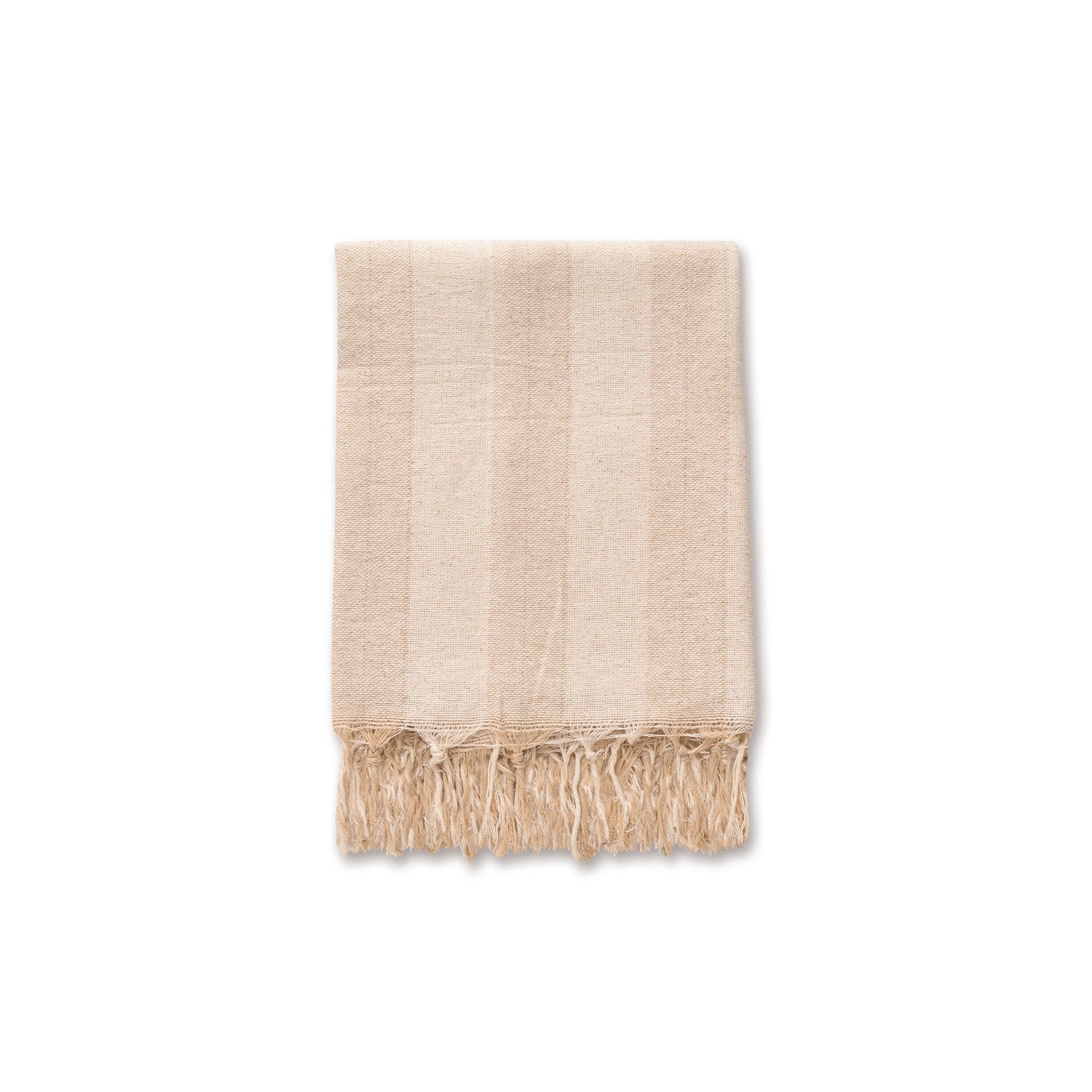 53401 ダブルウェイトマルチカバー ストライプ ナチュラル