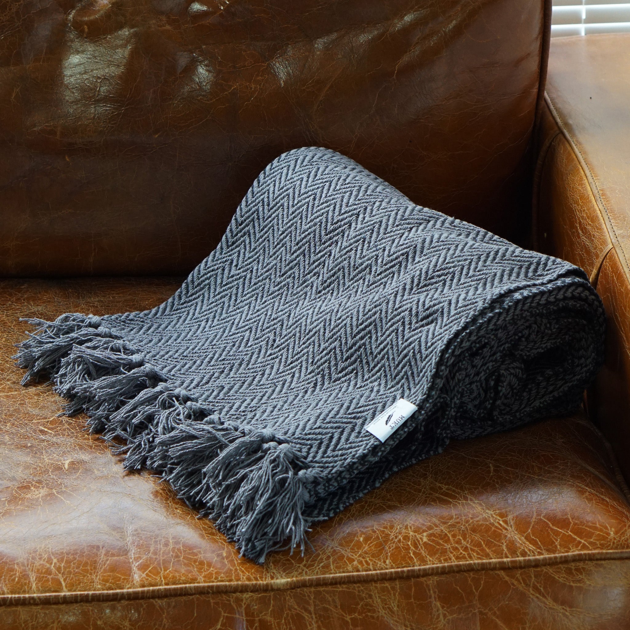53425 MUKT マルチカバー ヘリンボーン アッシュ – POSH LIVING CO.,LTD