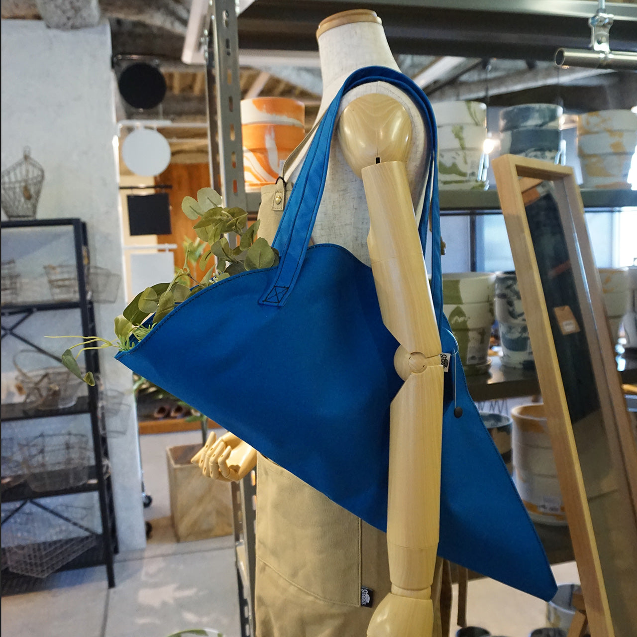 53464 フラワーバッグ ブルー – POSH LIVING CO.,LTD