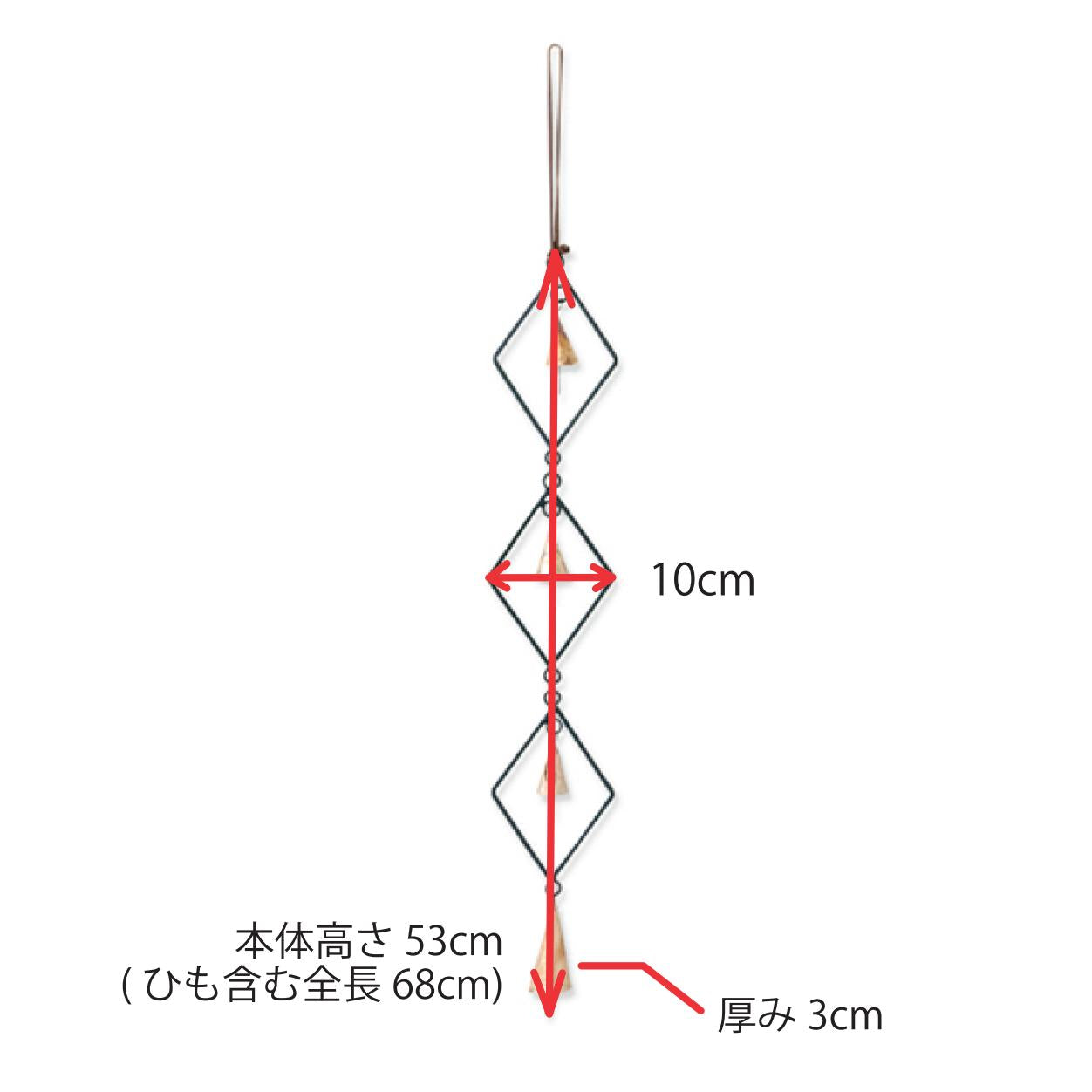 64126 アイアンベル トリプルダイヤ ゴールド