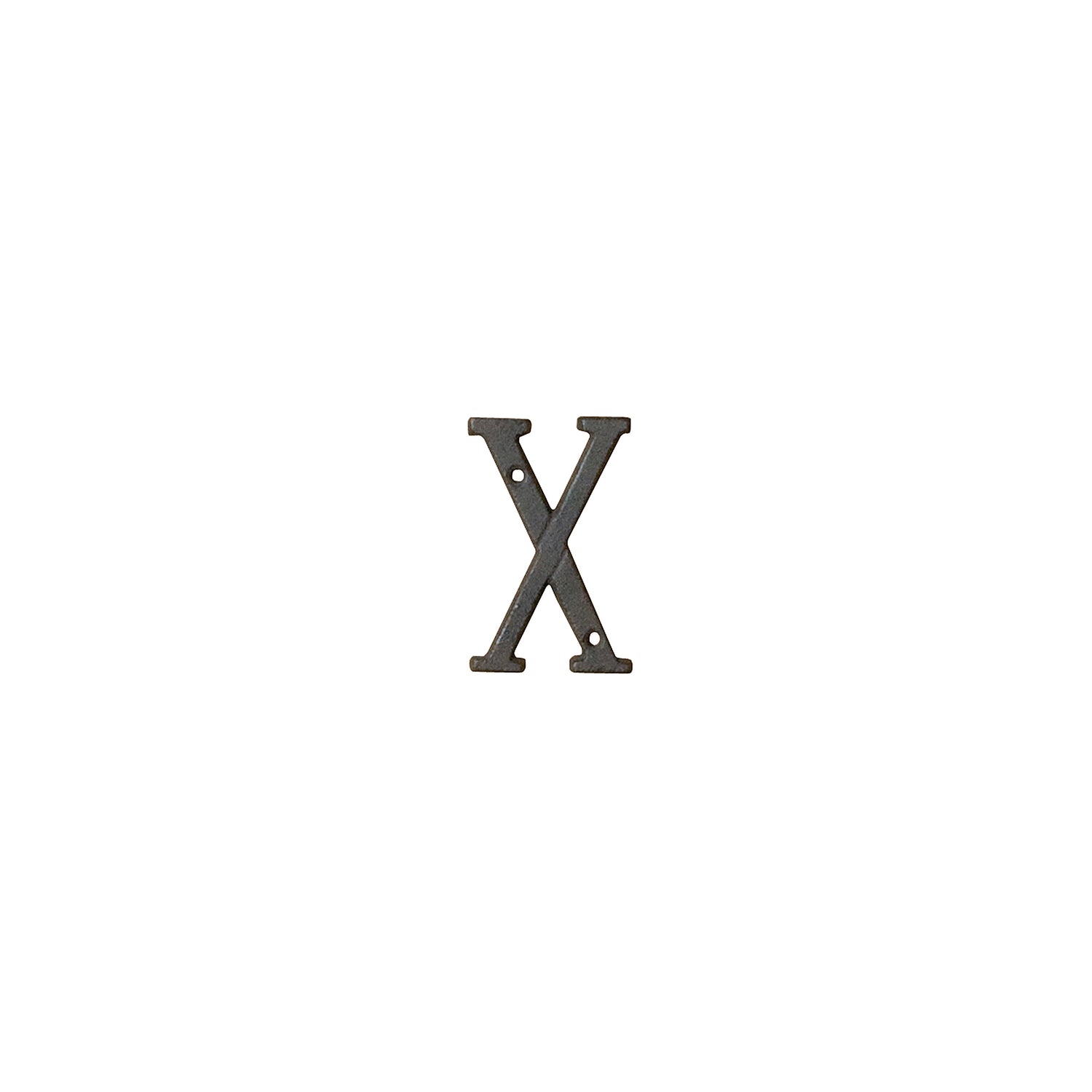 62396 アイアンアルファベット　Ｘ