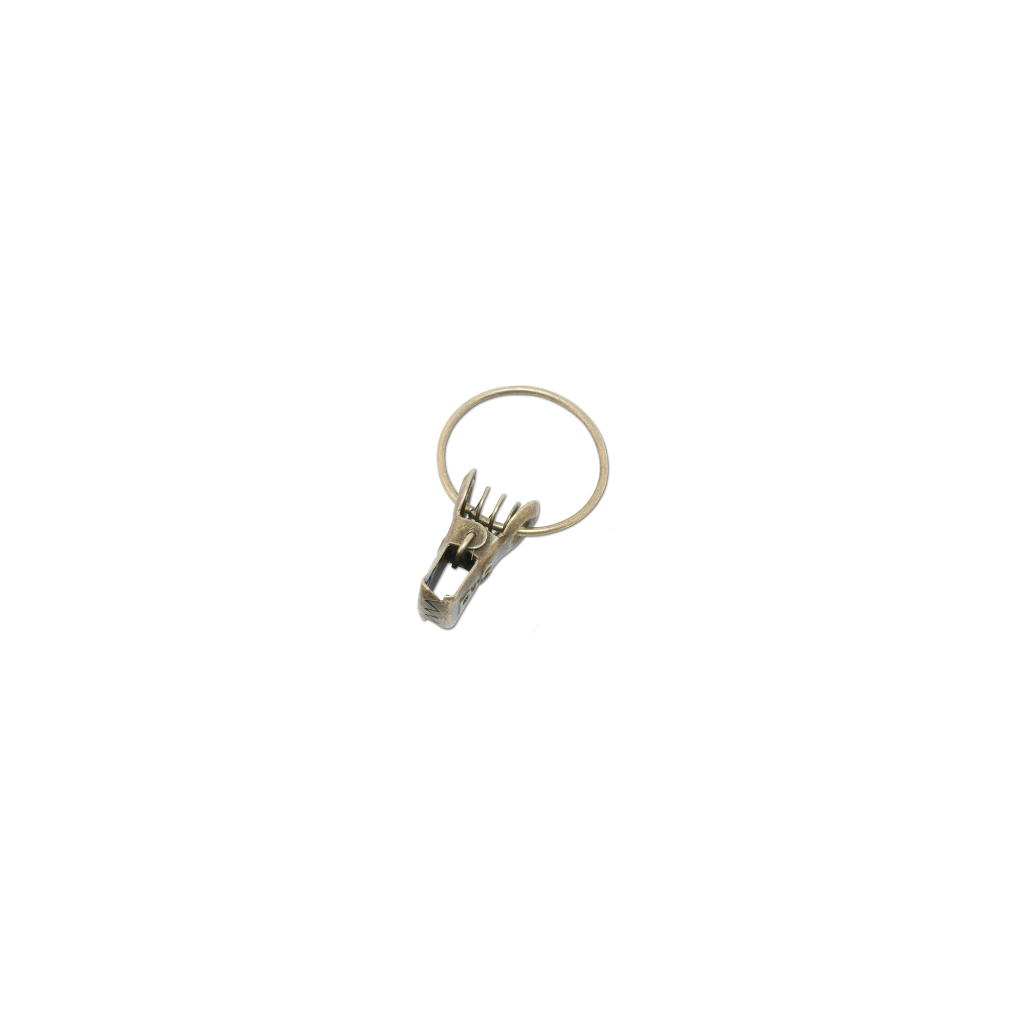 希少 初期 フィリップクランジ ゴールド×スチールリング 62441 リングクリップ アンティークゴールド – POSH LIVING CO.,LTD