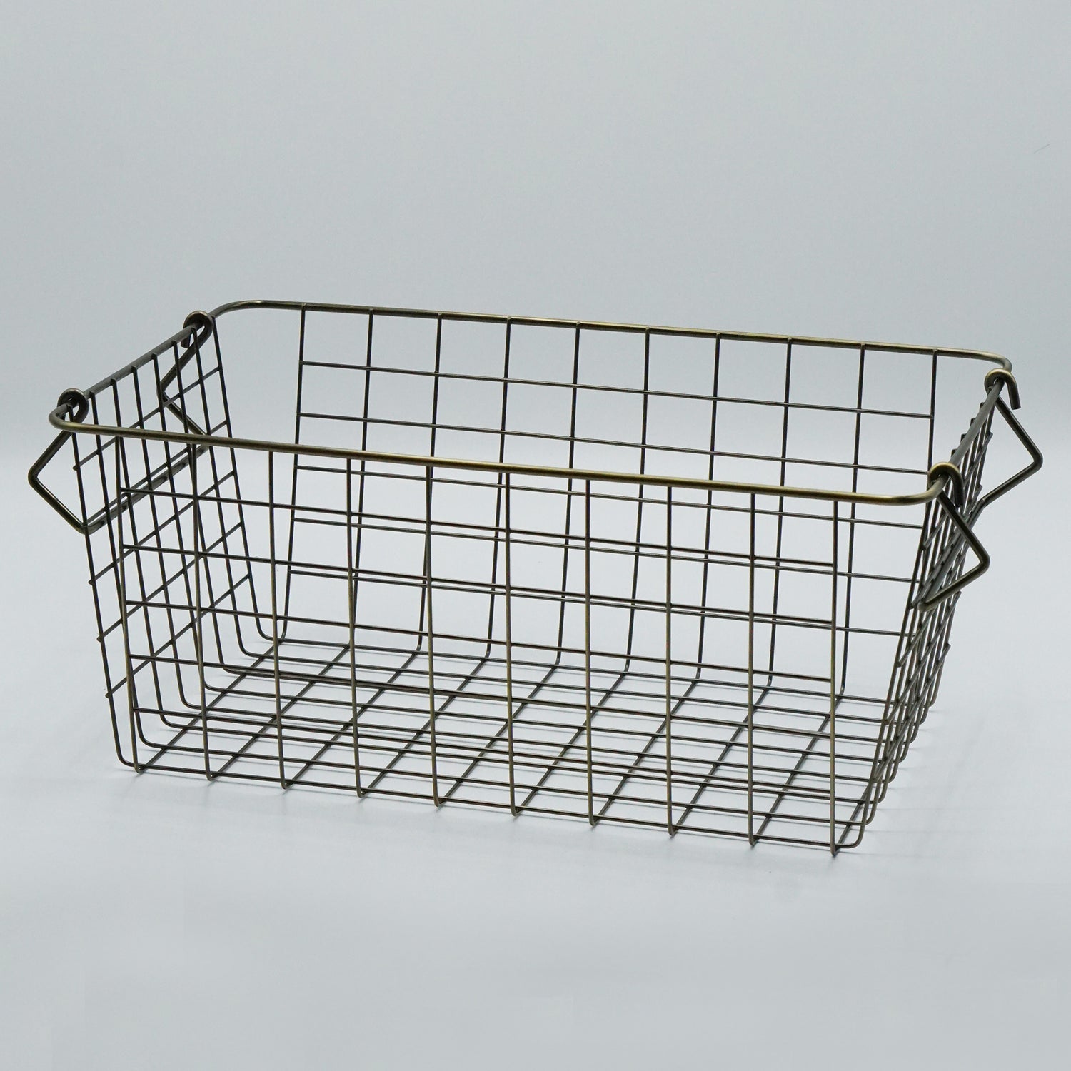 62826 スタッキングバスケット アンティークゴールド