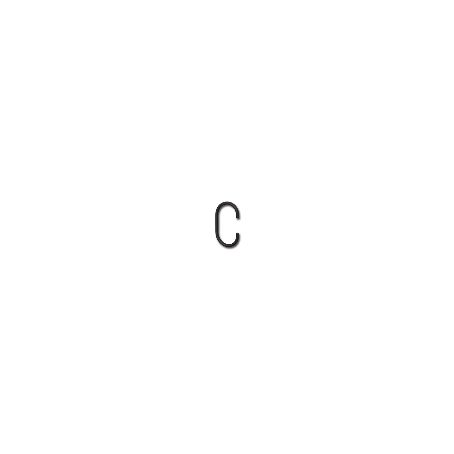 63167 CフックS　ブラック