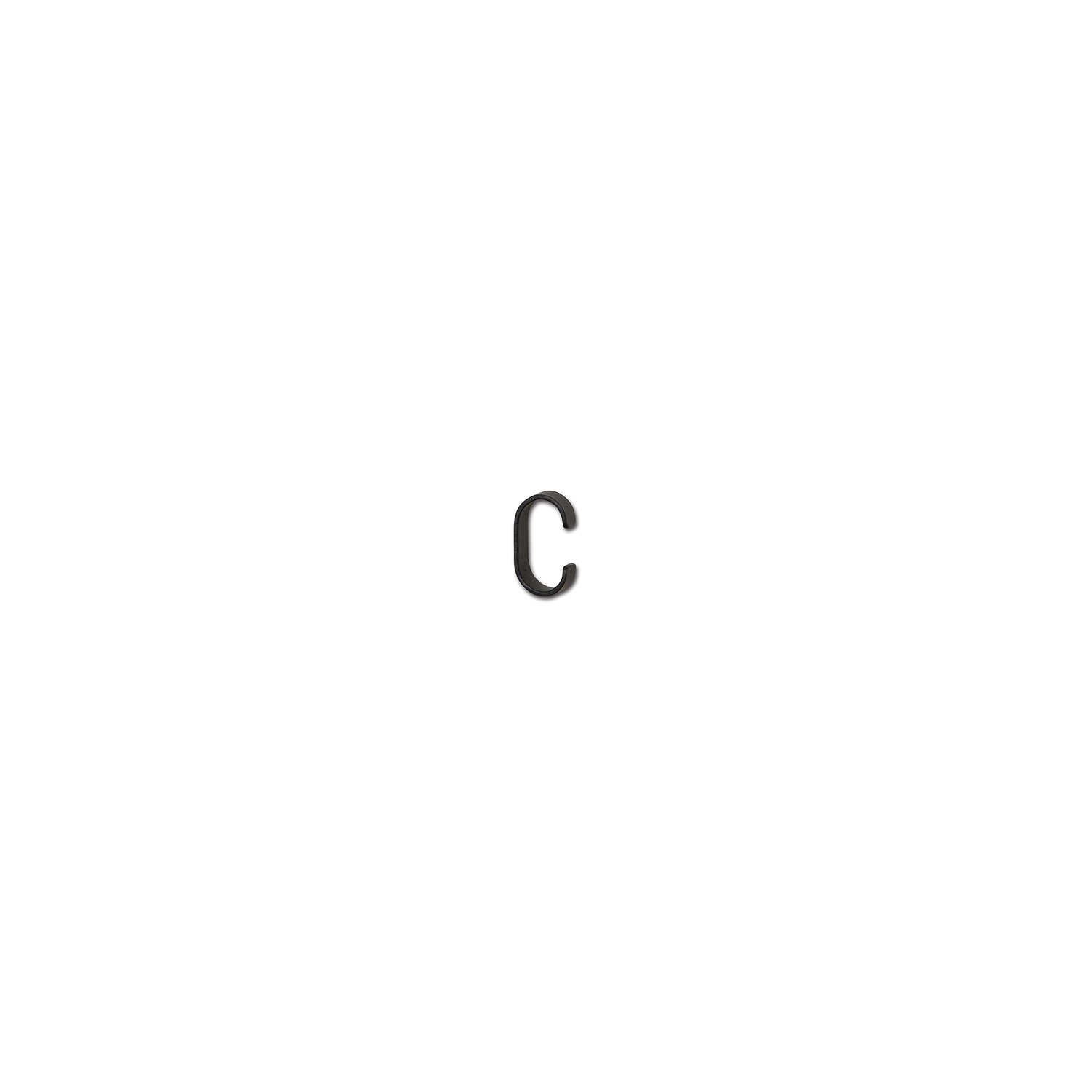 63175 CフックS　ブラック