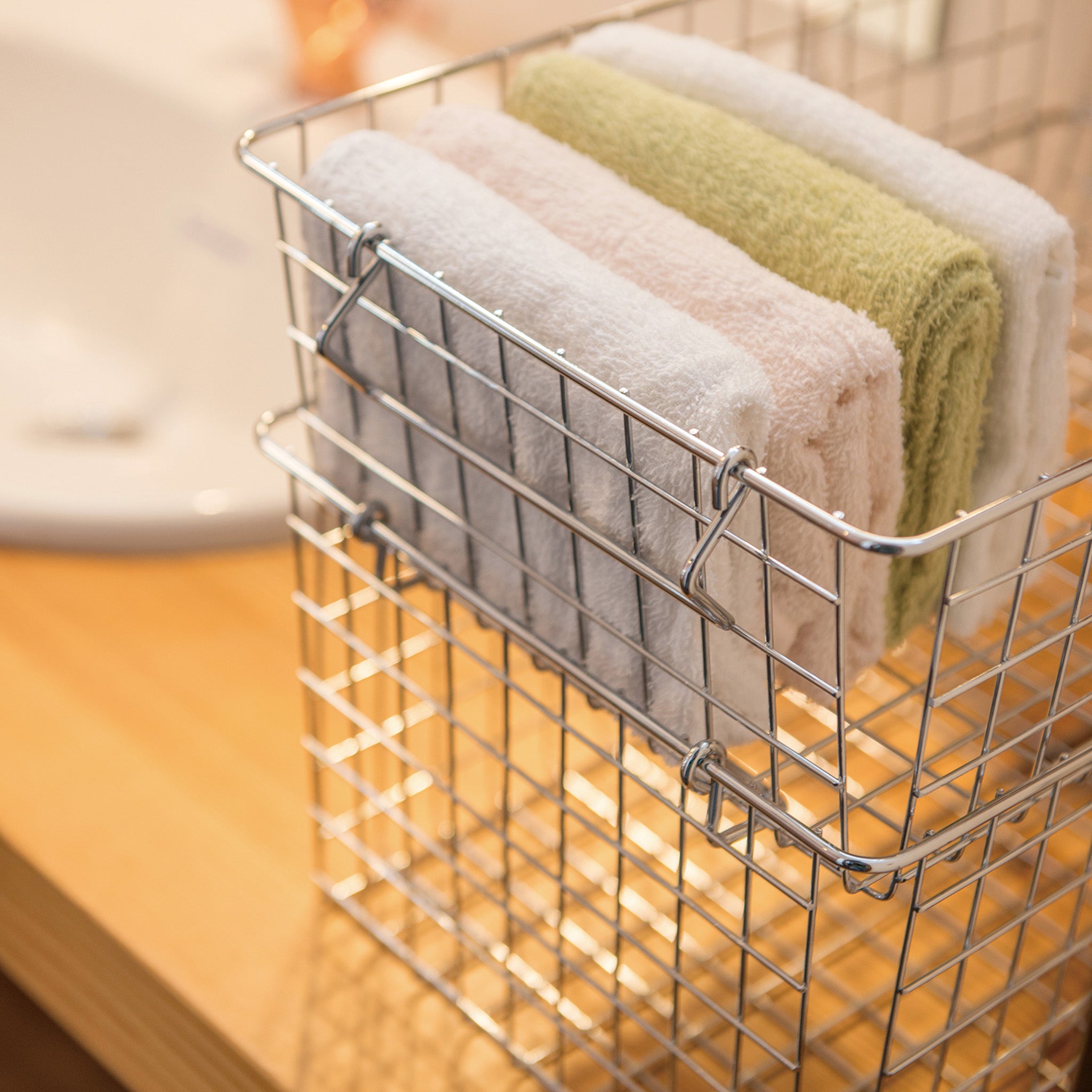 63395 スタッキングバスケット シルバー – POSH LIVING CO.,LTD