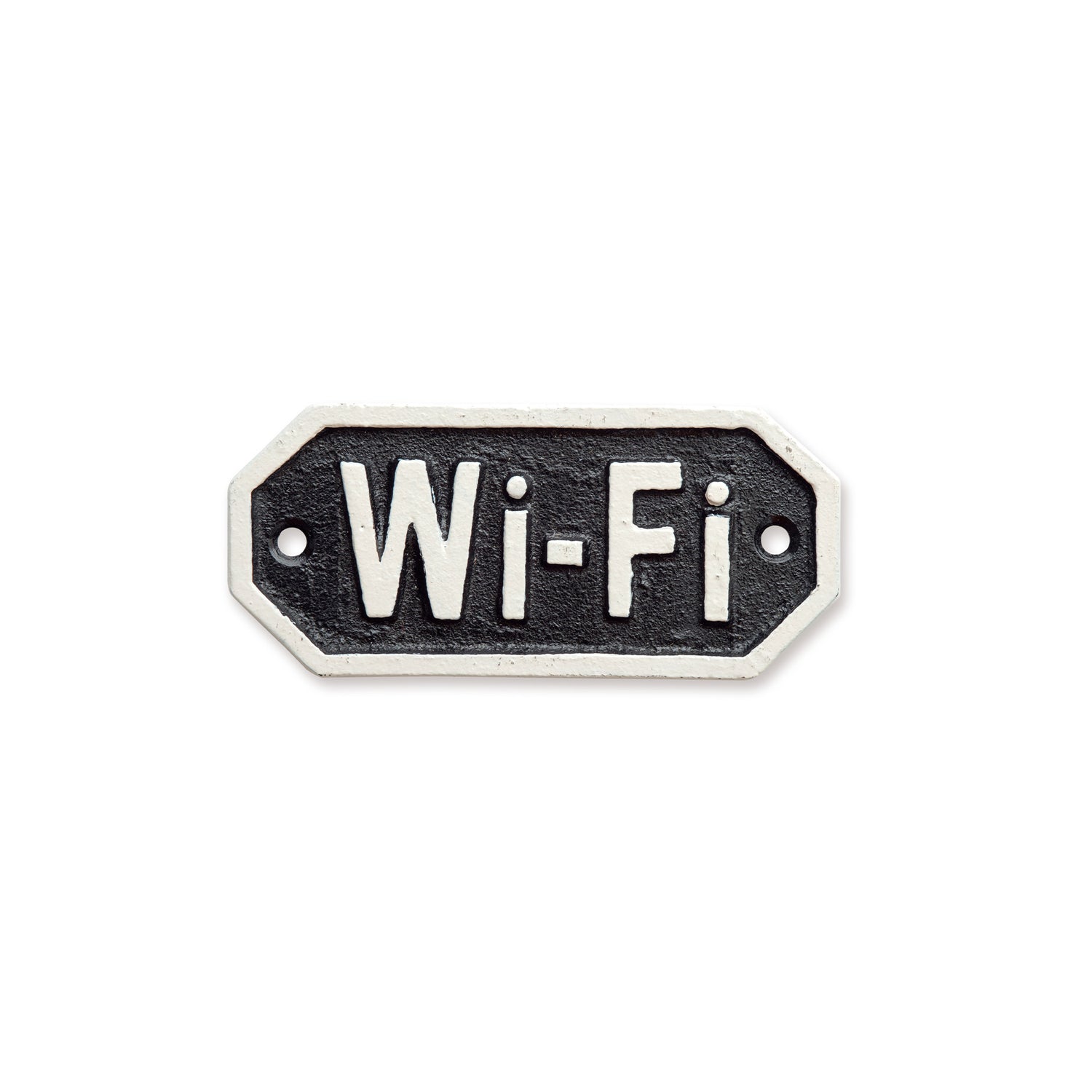 63572 サインプレート　Wi-Fi　ブラック