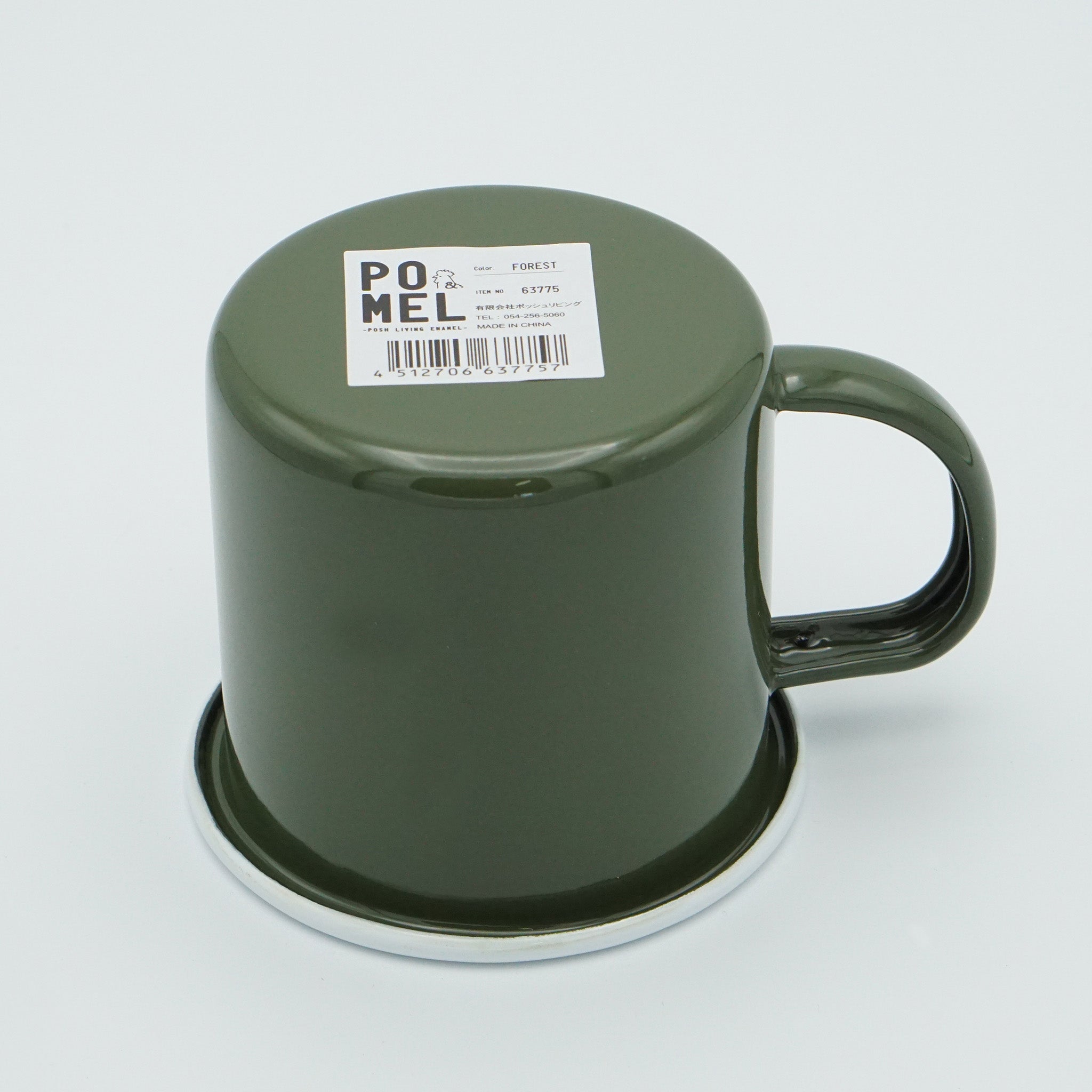 直火対応ホーローマグ 400ml｜キャンプ｜63775 フォレスト – POSH