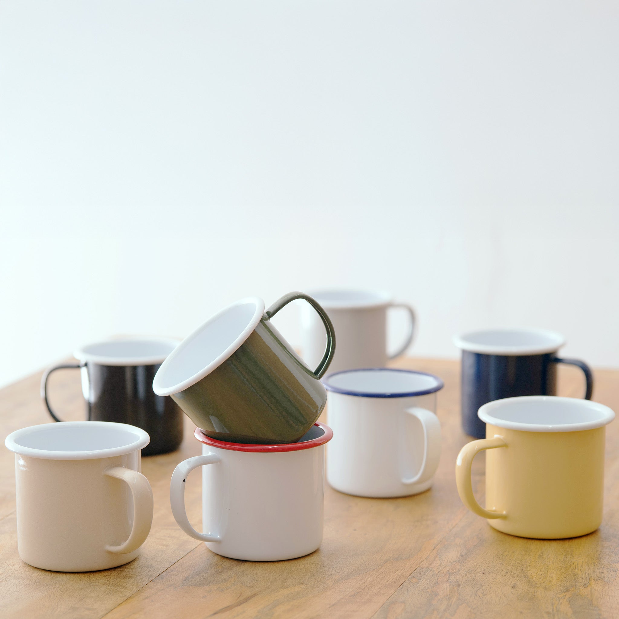 直火対応ホーローマグ 400ml｜キャンプ｜63776 ハニー – POSH LIVING
