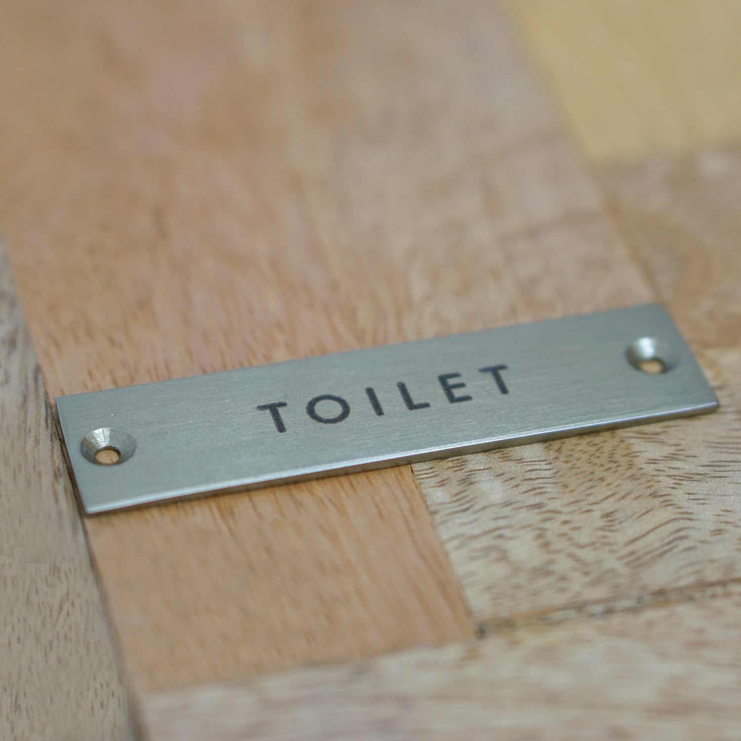 63952 サインプレート TOILET アンティークゴールド