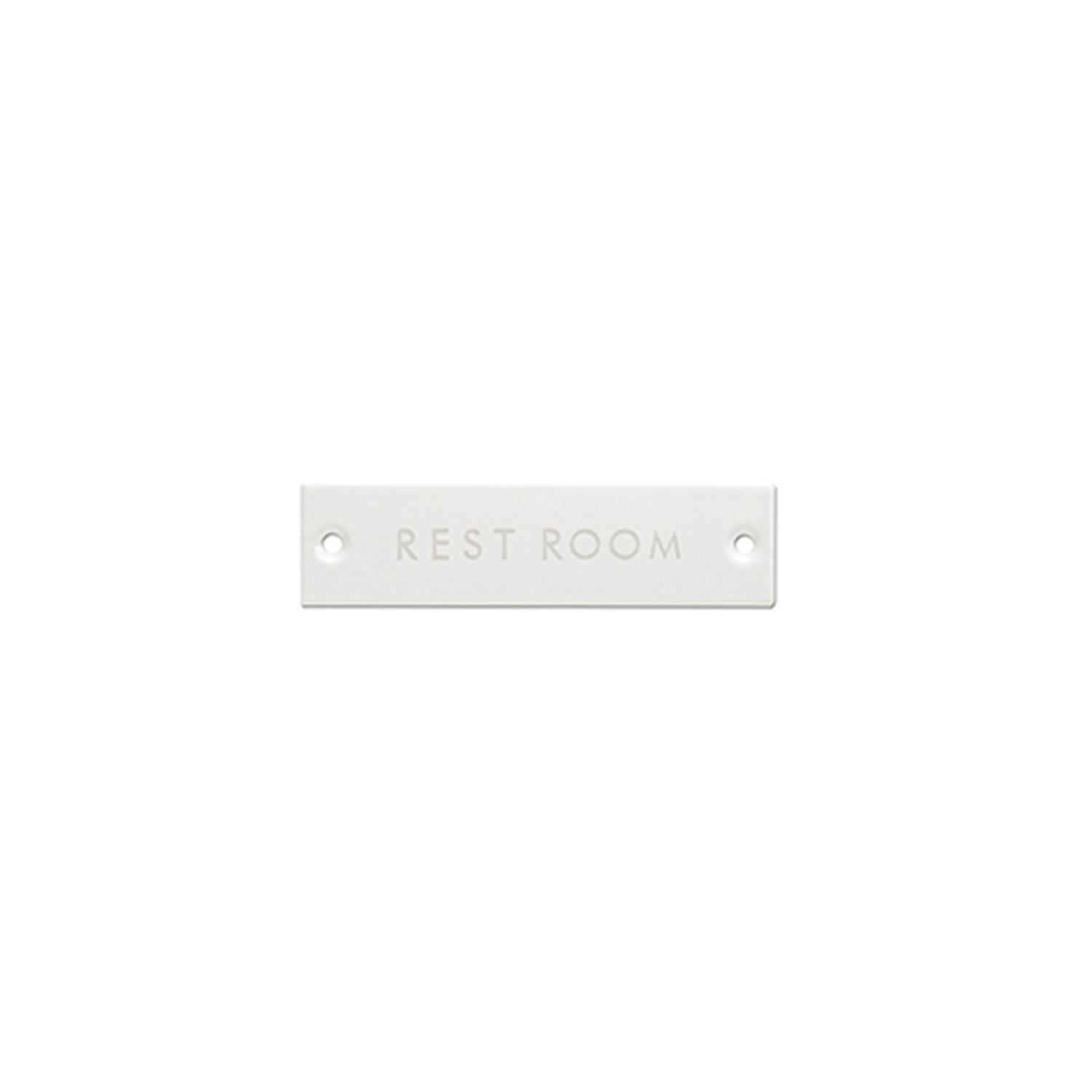 63956 サインプレート REST ROOM ホワイト
