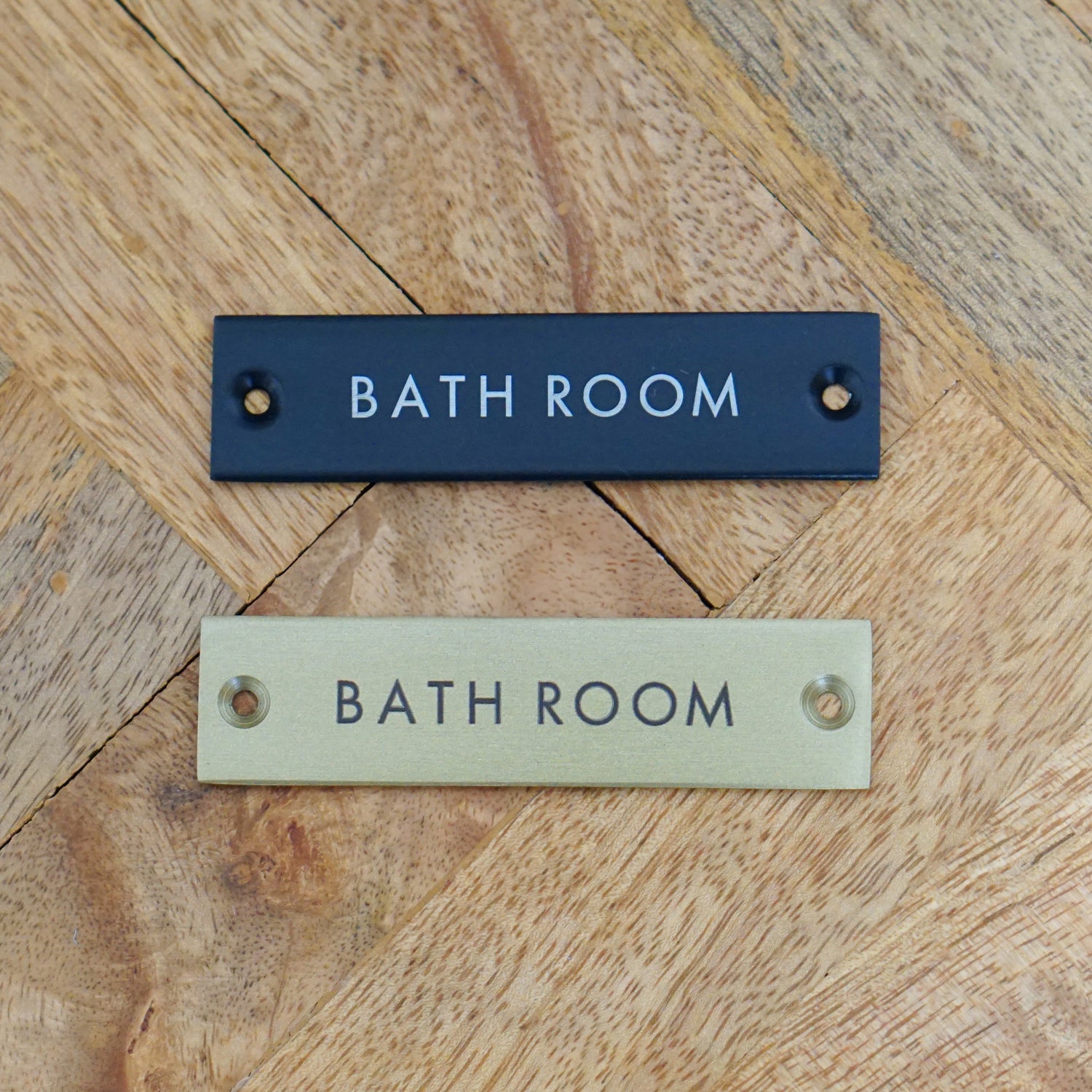 64021 サインプレート BATH ROOM AG