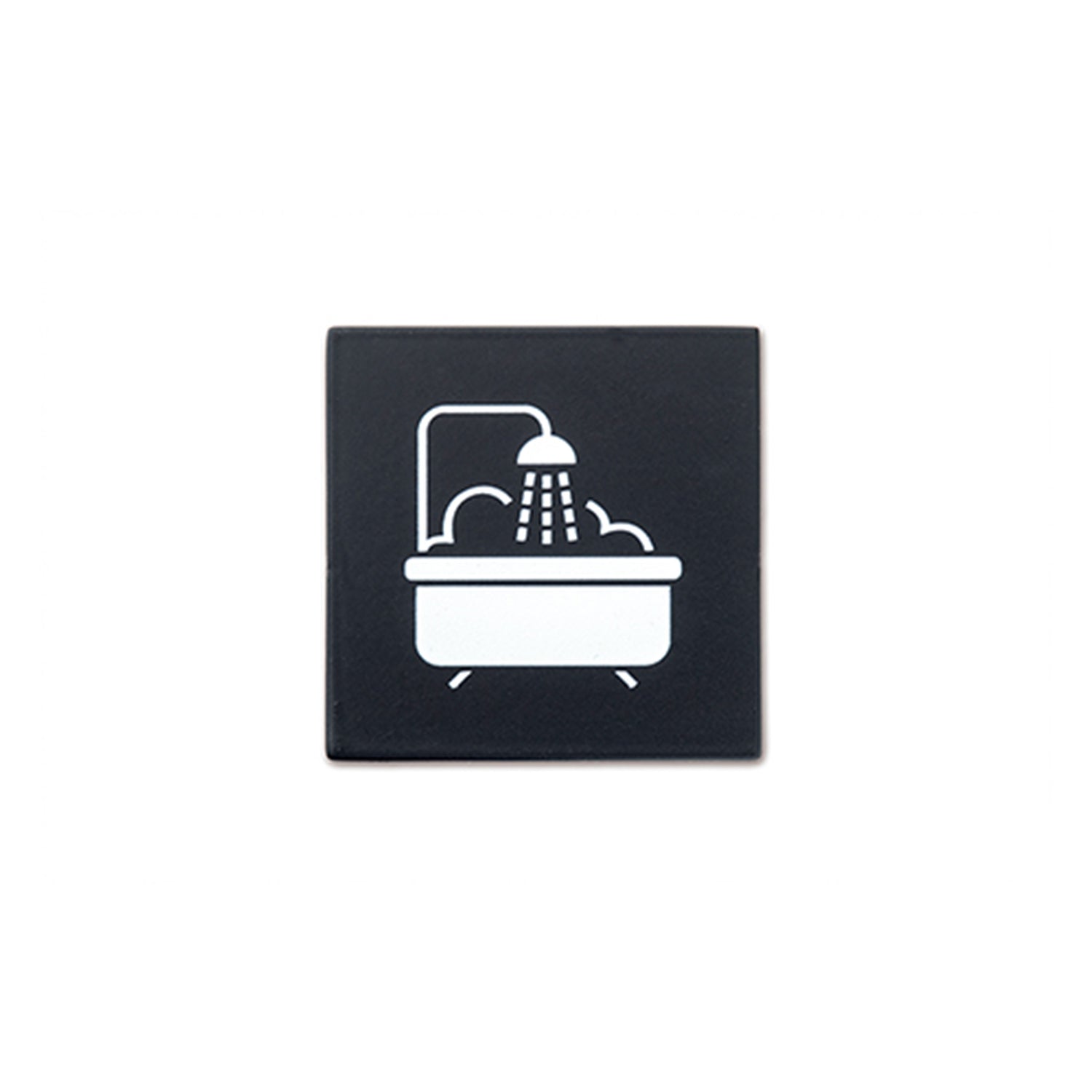 64030 ピクトグラムサイン BATH ROOM ブラック