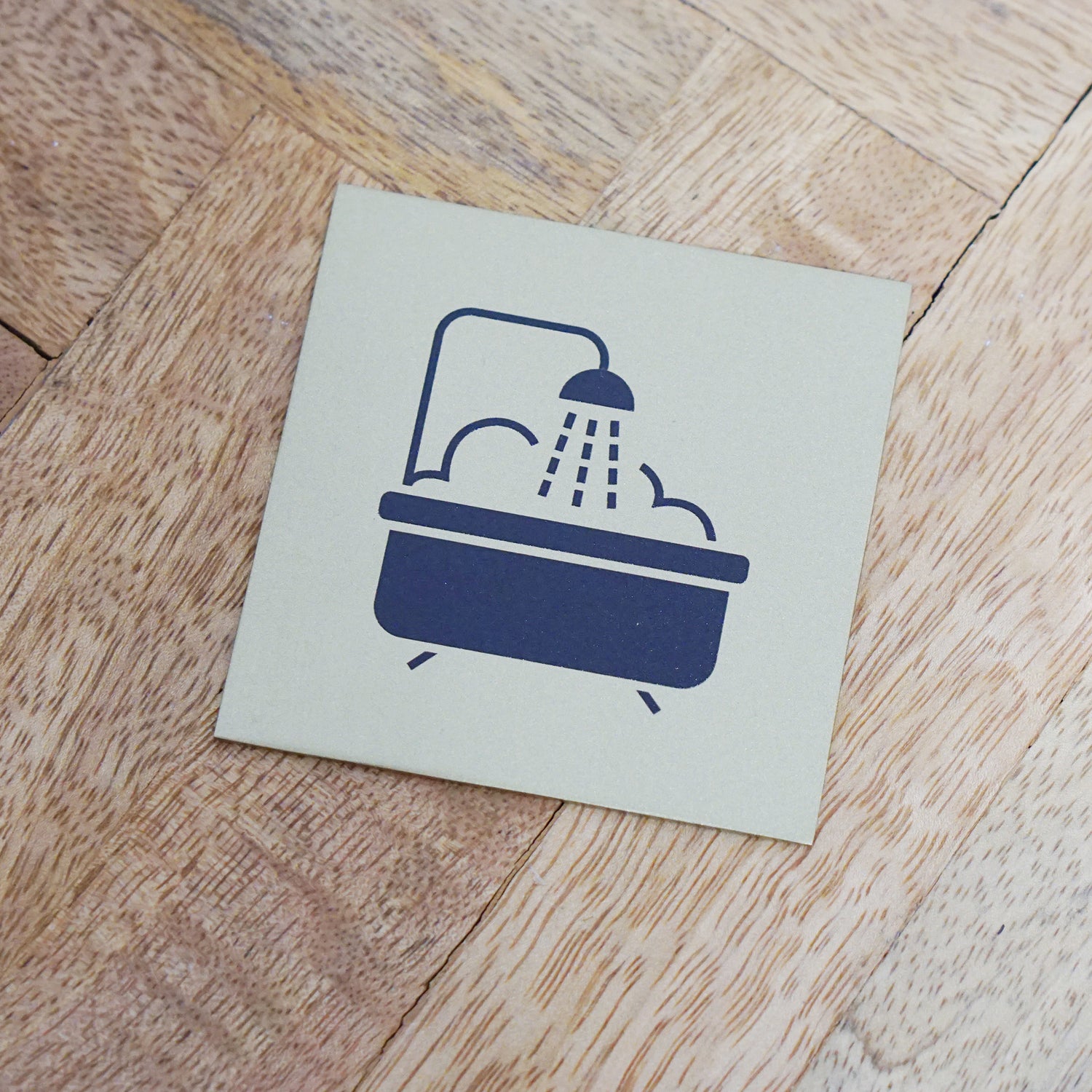 64031 ピクトグラムサイン BATH ROOM AG