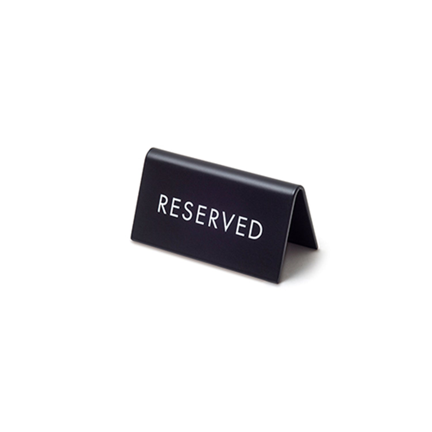 64035 スタンドサイン RESERVED ブラック