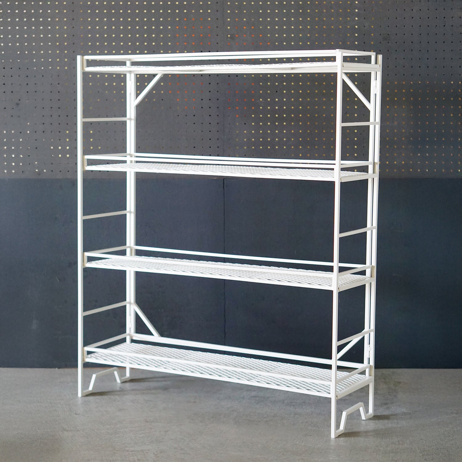 64141 プランツラック 4段 ホワイト