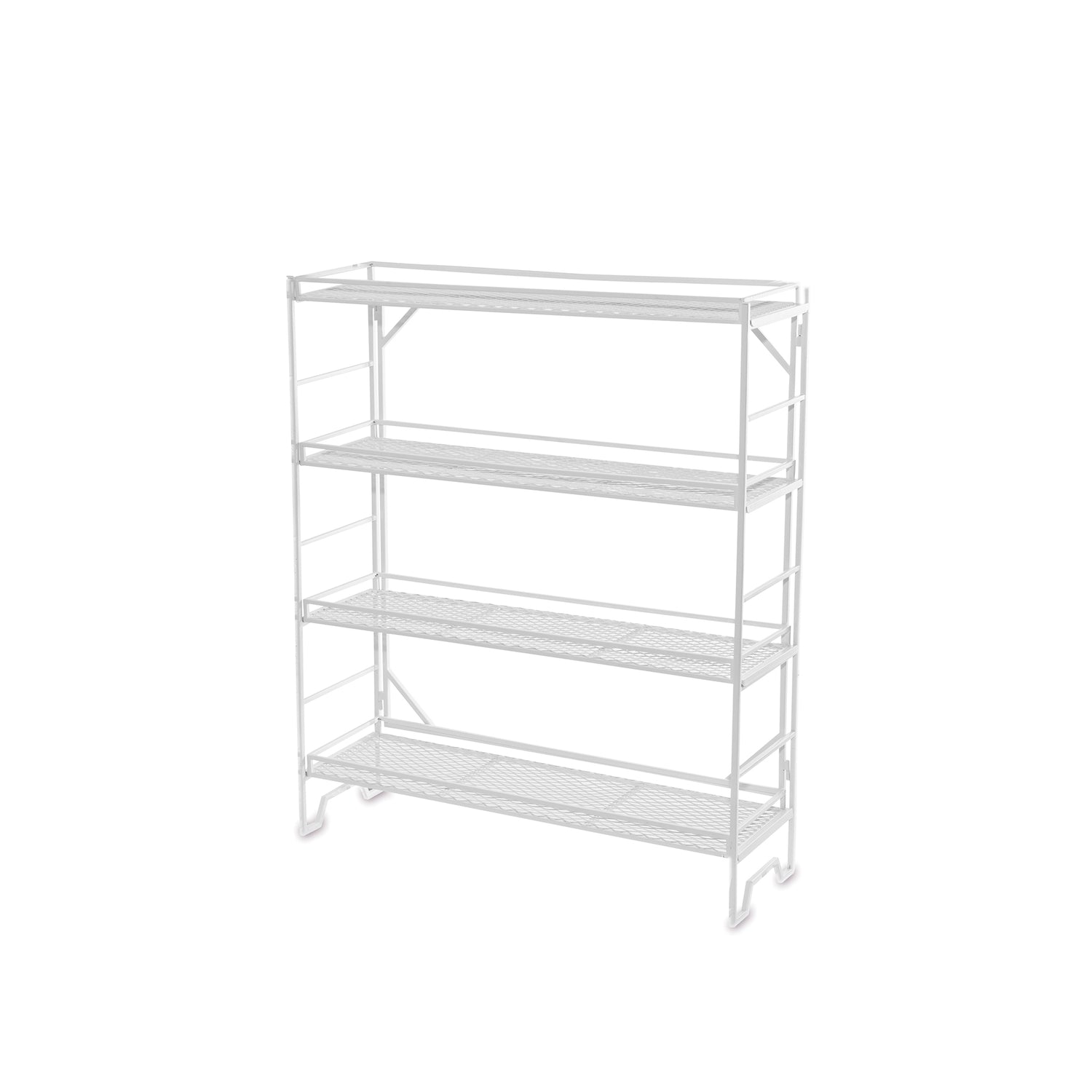 64141 プランツラック 4段 ホワイト