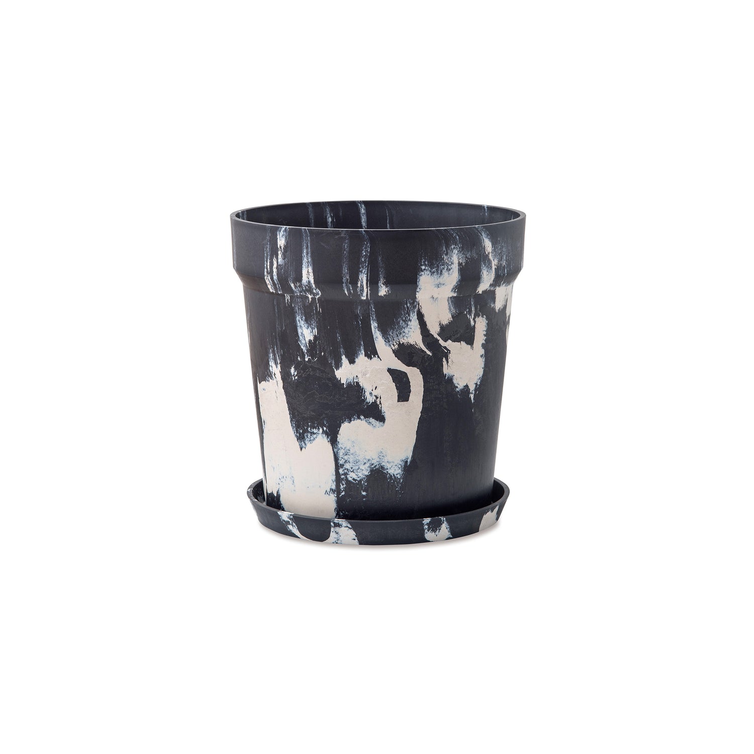 【別倉庫発送】81060 アーバンプランツポット チャコール/ミルク