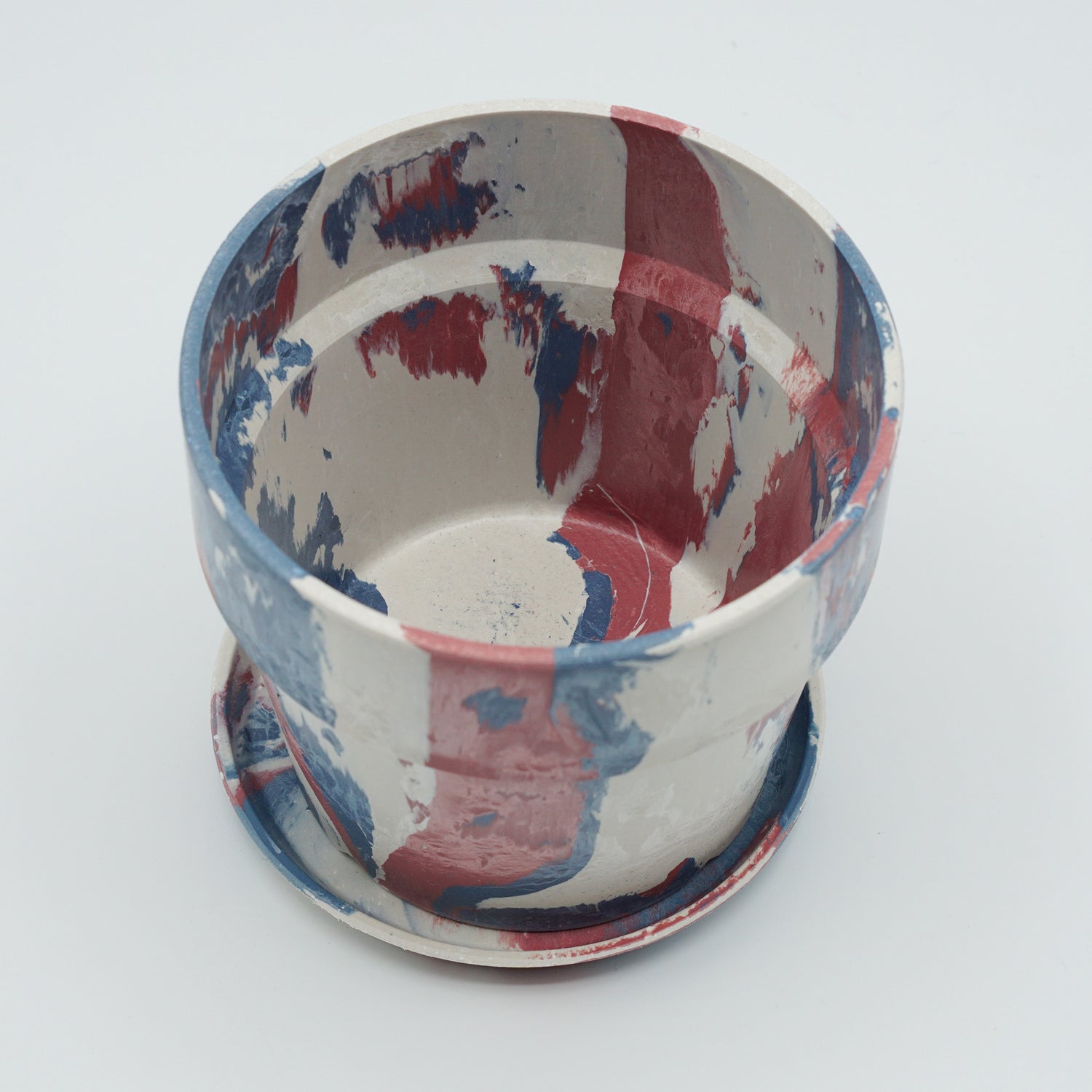 【別倉庫発送】81074 アーバンプランツポット　トリコロール