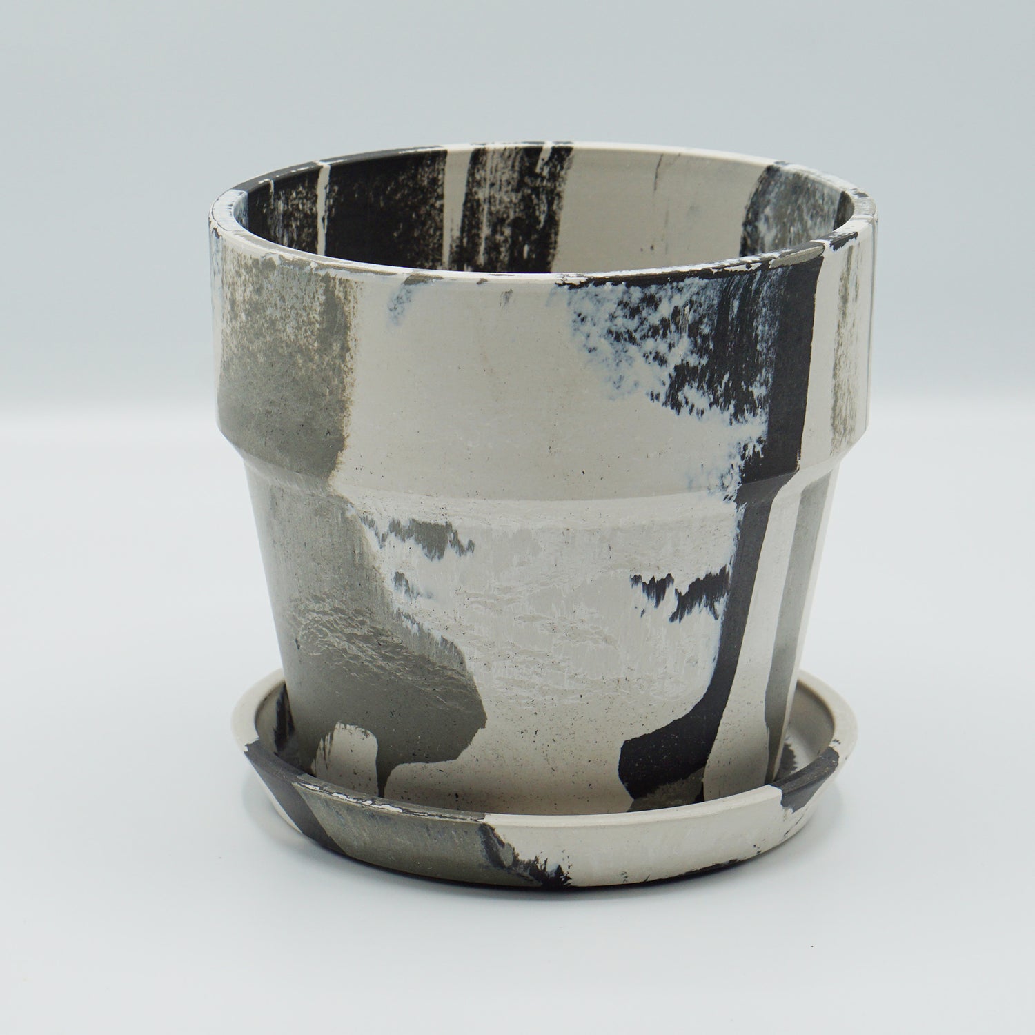 【別倉庫発送】81076 アーバンプランツポット　モノクローム